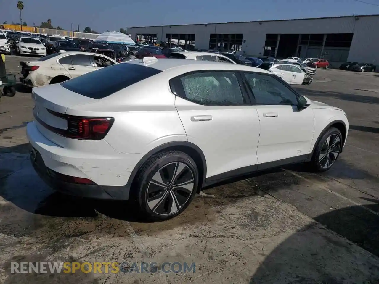3 Photograph of a damaged car YSMEG3KA7PL159006 POLESTAR 2 2023