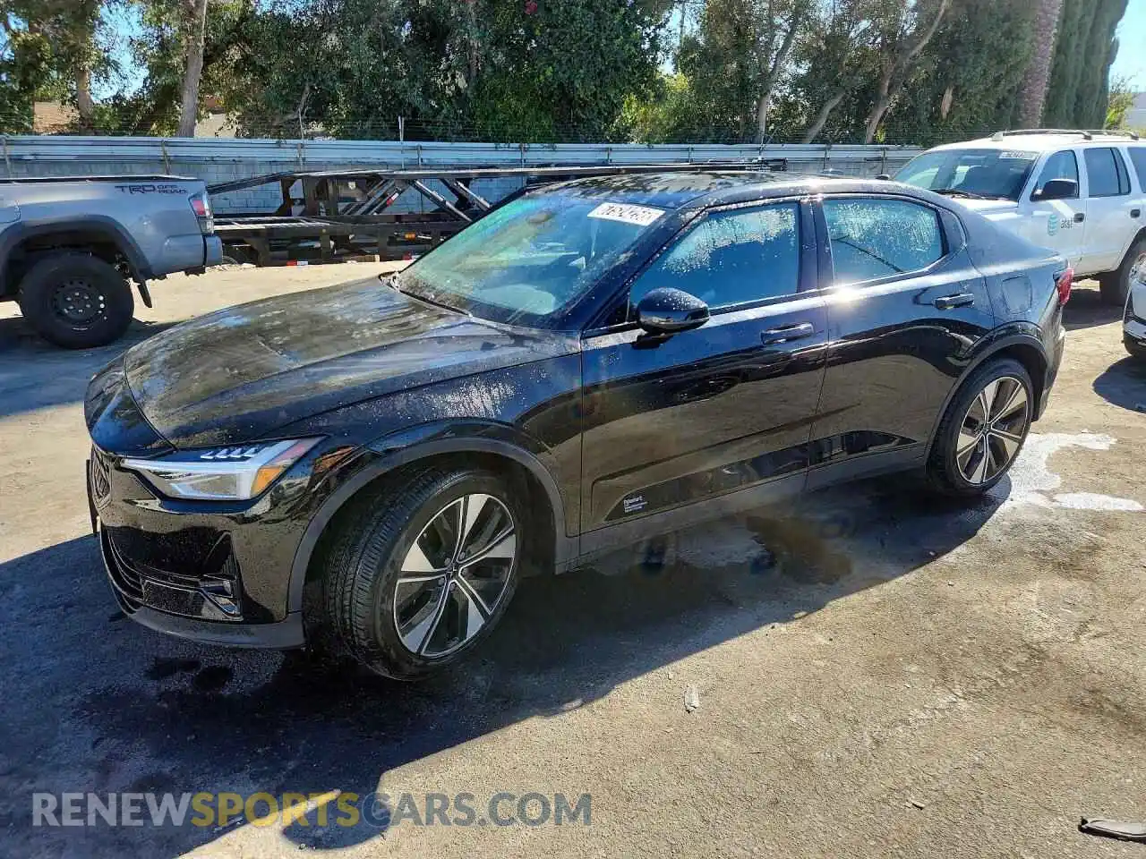 1 Photograph of a damaged car YSMEG3KA7PL160656 POLESTAR 2 2023