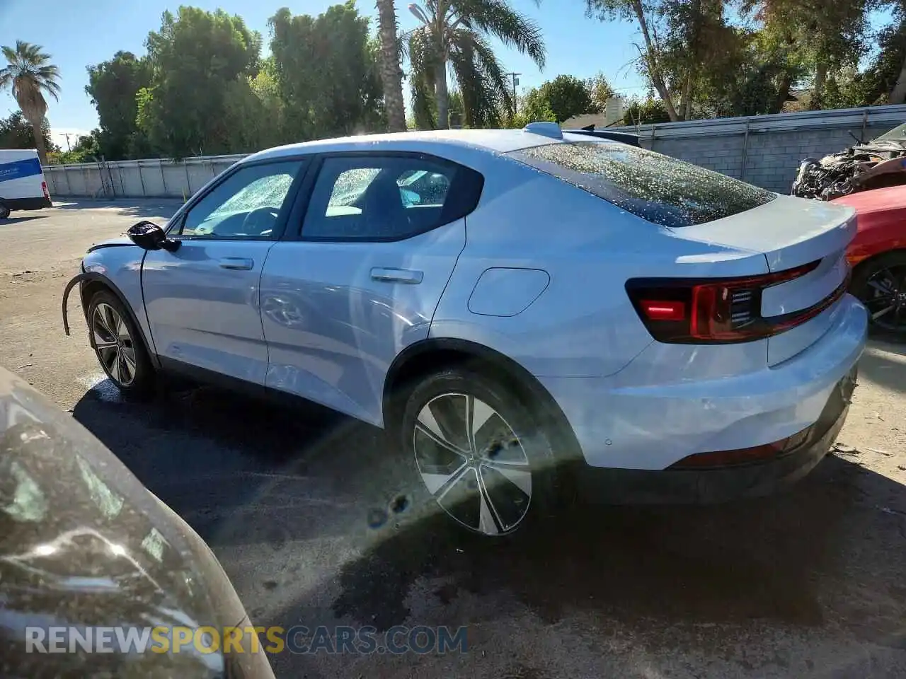 2 Photograph of a damaged car YSMEG3KA7PL162939 POLESTAR 2 2023