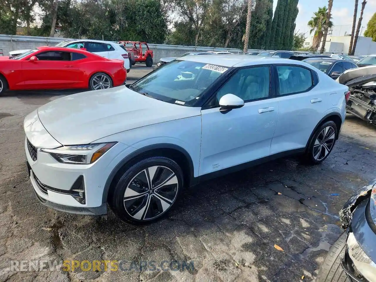 1 fotografías del automóvil dañado YSMEG3KA8PL140996 POLESTAR 2 2023