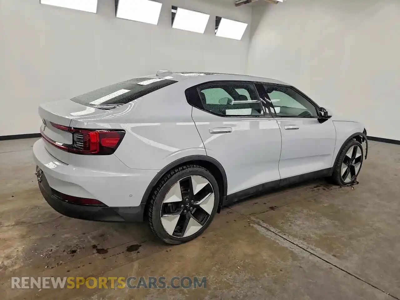 3 fotografías del automóvil dañado YSMEG3KAXPL136870 POLESTAR 2 2023