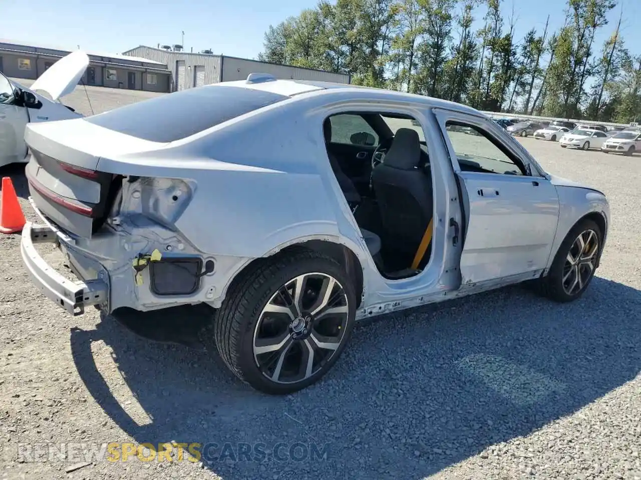 3 Фотография поврежденного автомобиля YSMET3KA1PL127650 POLESTAR 2 2023