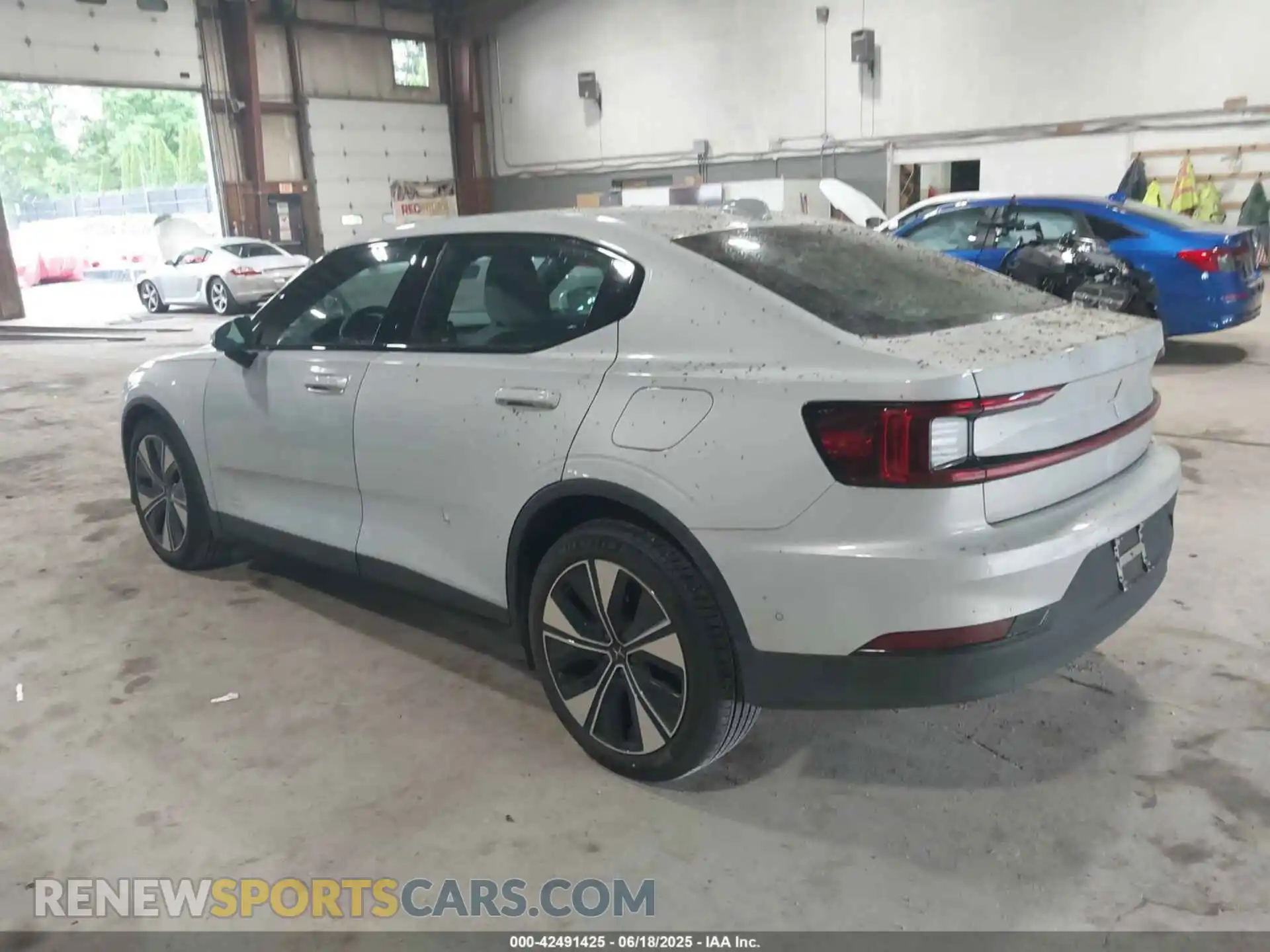 3 fotografías del automóvil dañado YSMFD3KA2RL235036 POLESTAR 2 2024