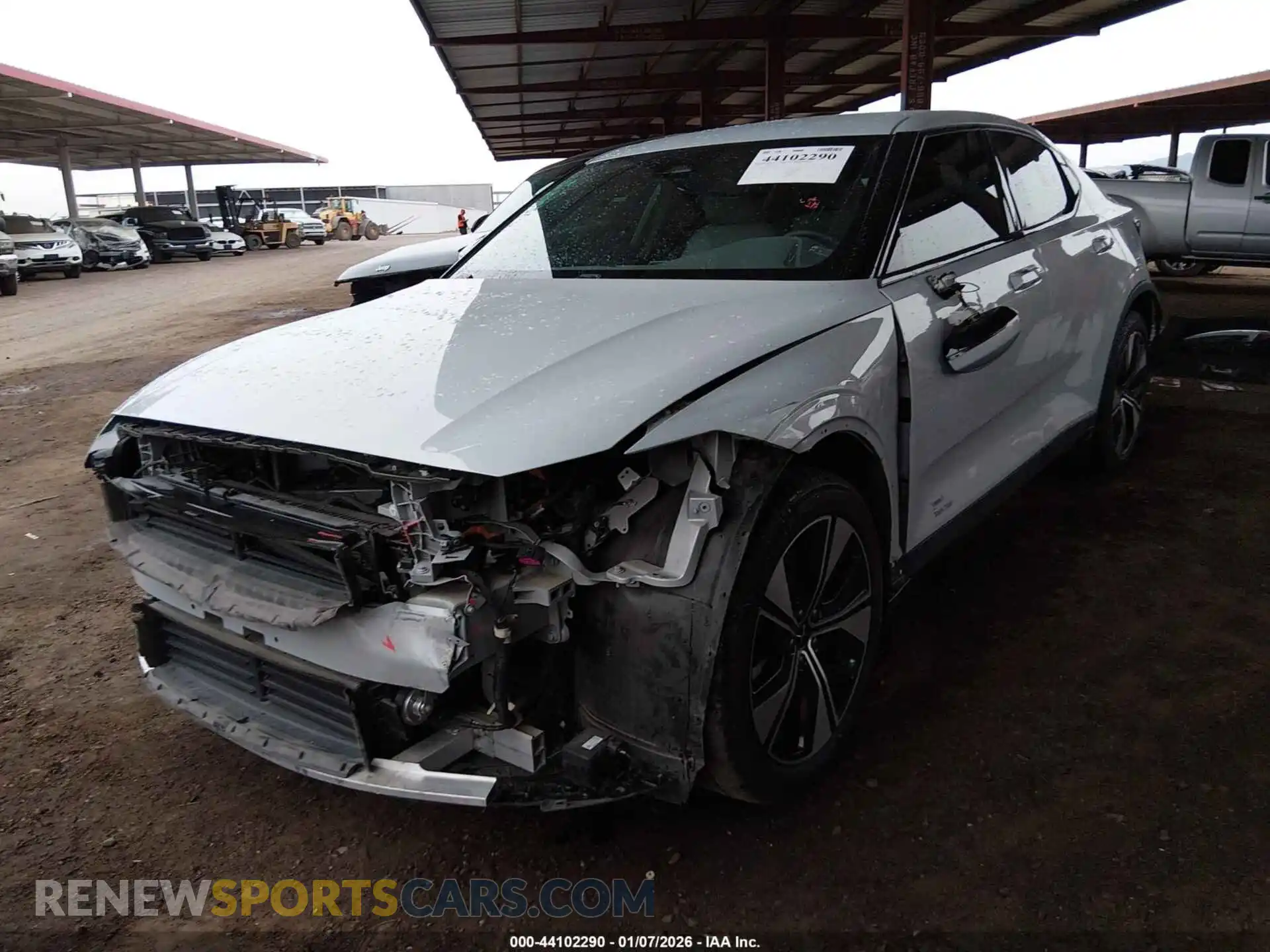 2 Photograph of a damaged car YSMFD3KA5RL216884 POLESTAR 2 2024