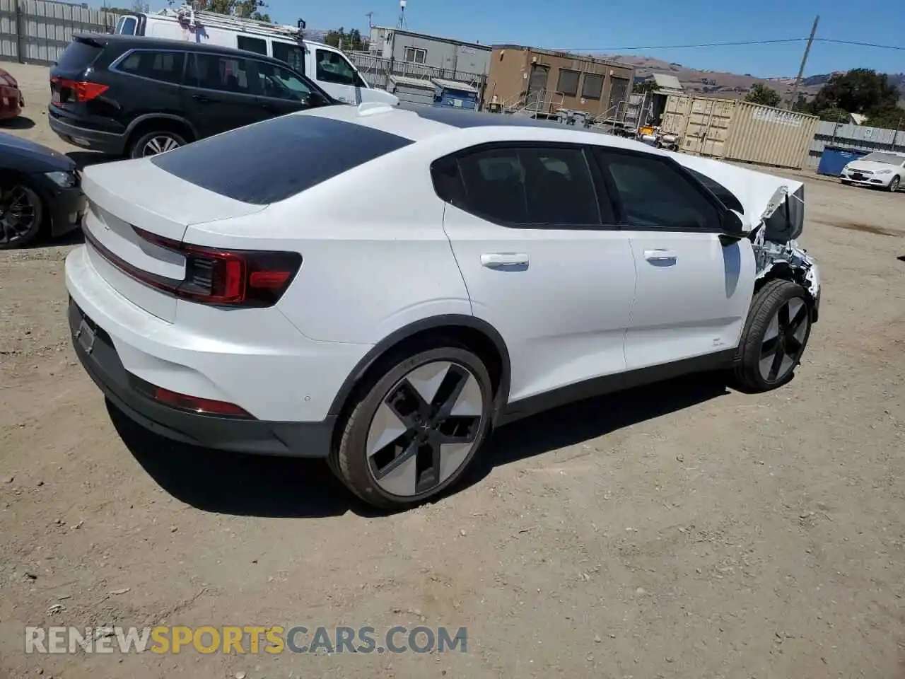 3 Photograph of a damaged car YSMFD3KA5RL225830 POLESTAR 2 2024