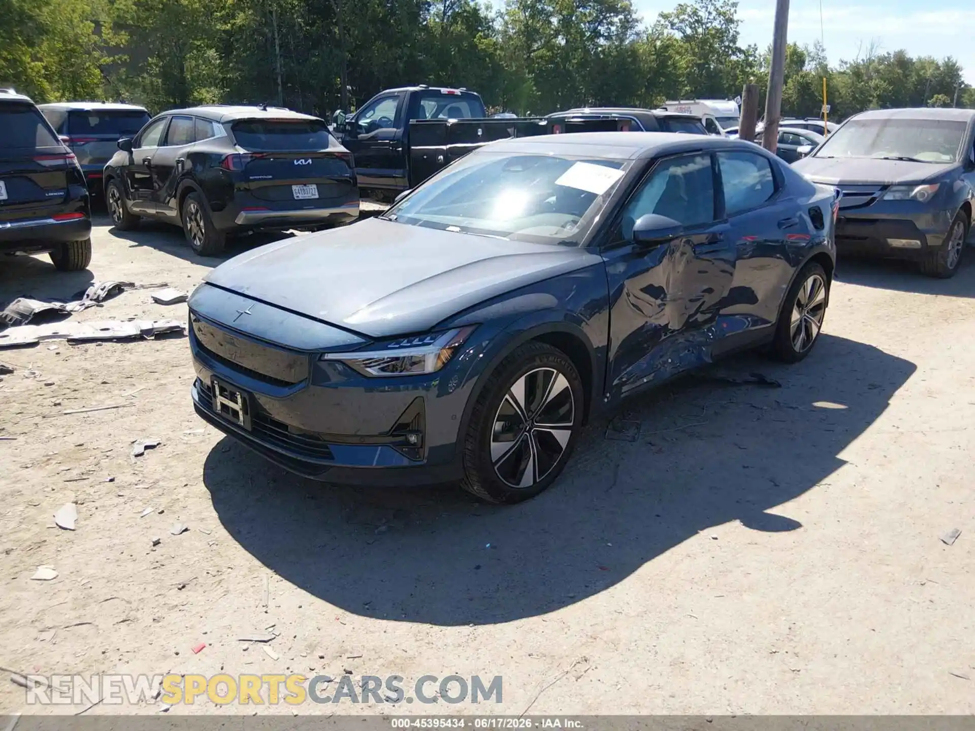2 Фотография поврежденного автомобиля YSMFD3KA6RL210494 POLESTAR 2 2024