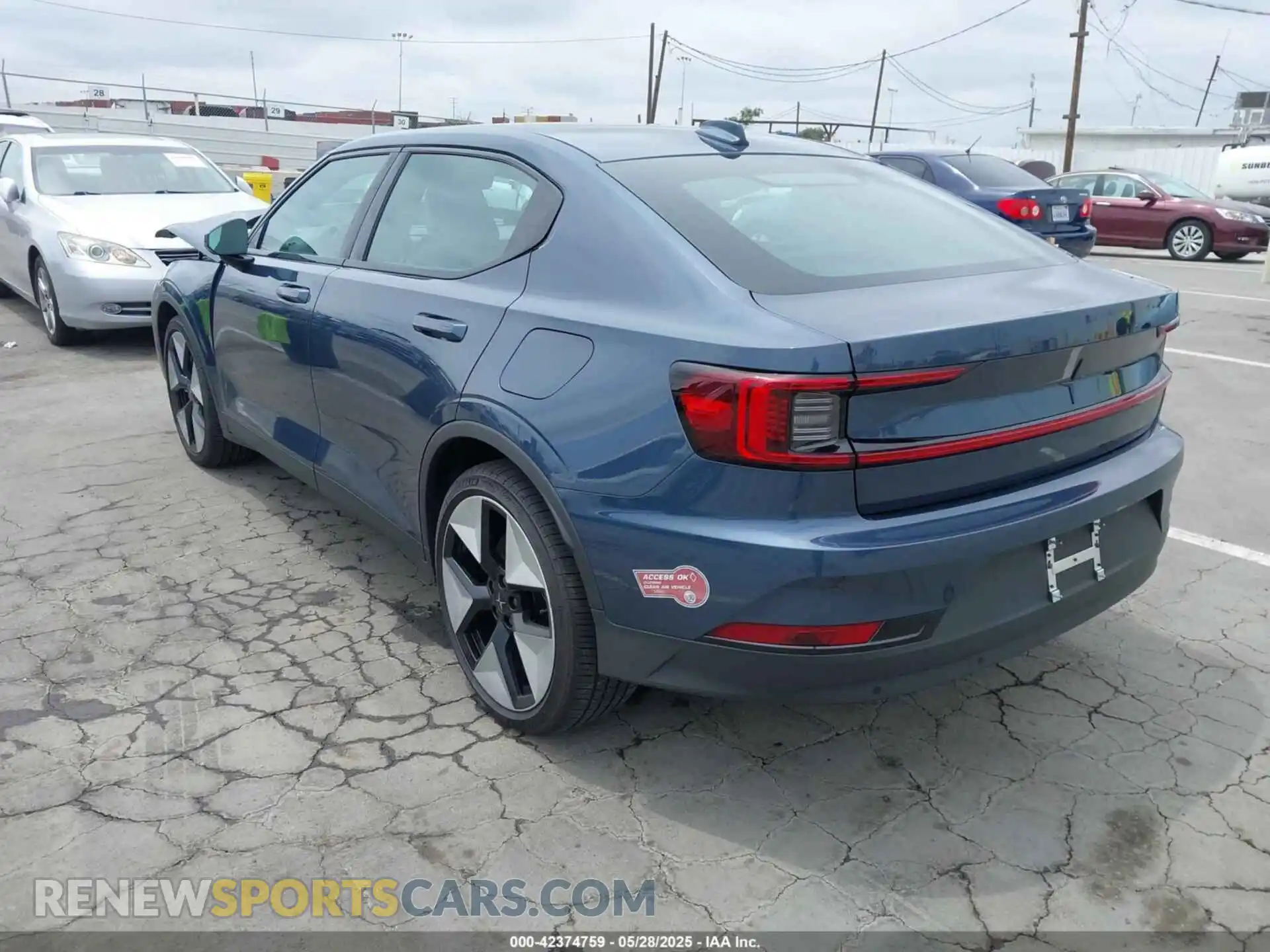 3 fotografías del automóvil dañado YSMFD3KA7RL238868 POLESTAR 2 2024