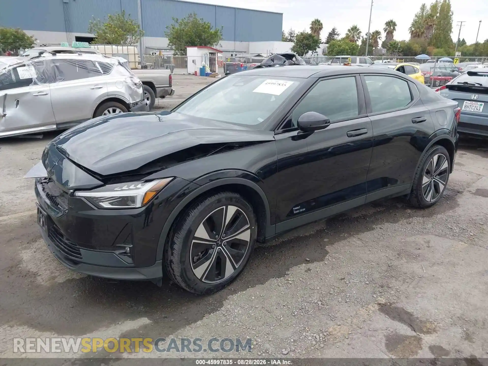 2 fotografías del automóvil dañado YSMFD3KA8RL236918 POLESTAR 2 2024