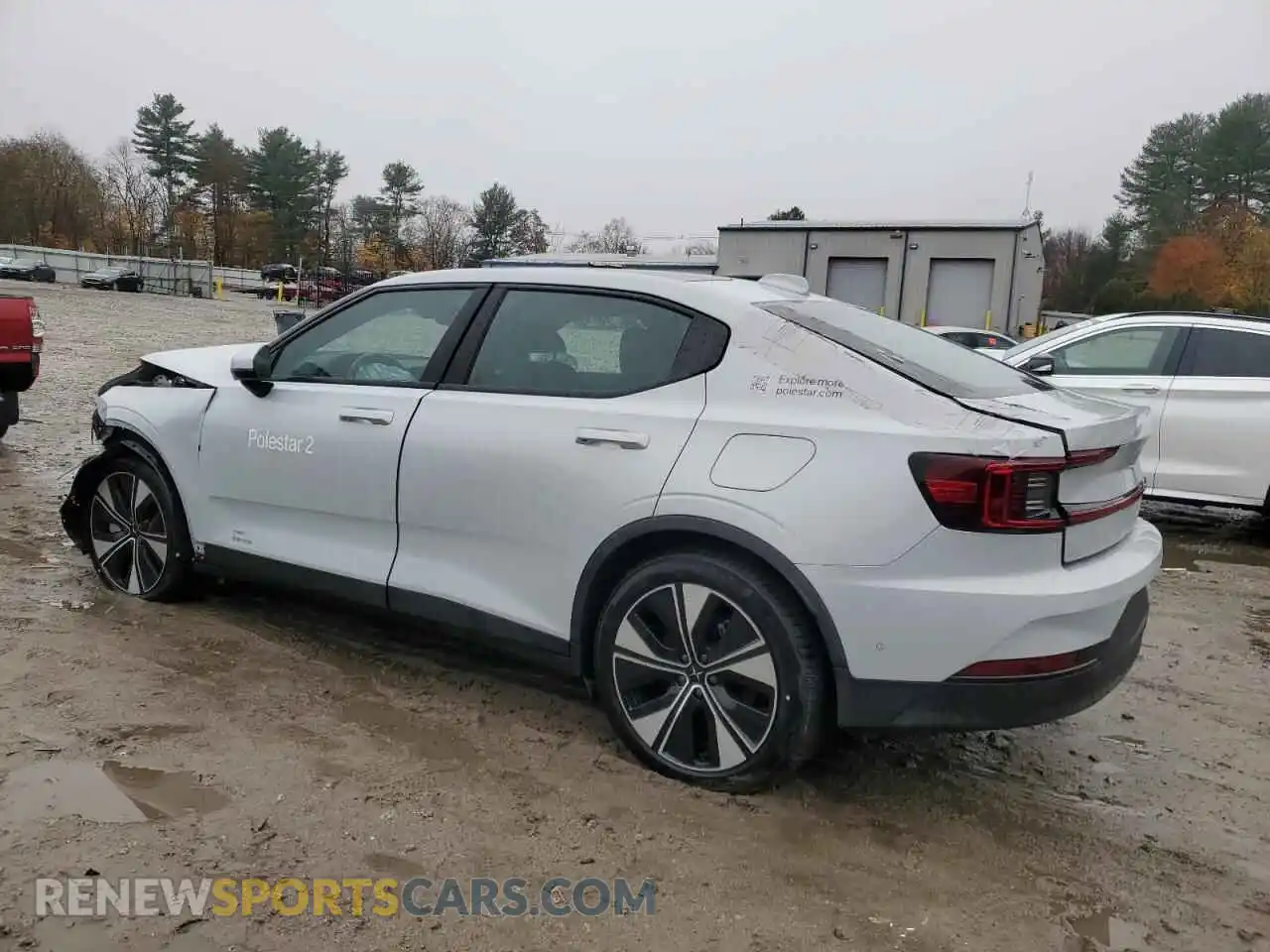 2 Photograph of a damaged car YSMFE3KA4RL215822 POLESTAR 2 2024