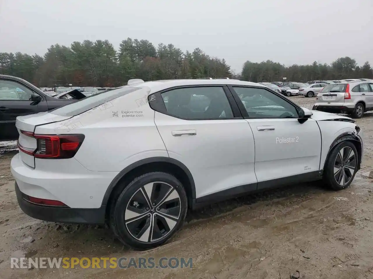 3 Photograph of a damaged car YSMFE3KA4RL215822 POLESTAR 2 2024