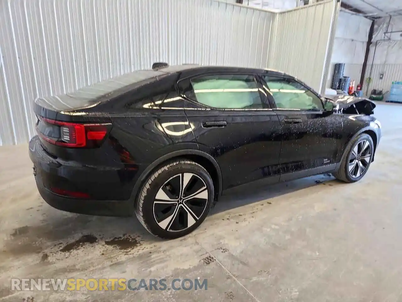 3 fotografías del automóvil dañado YSMFE3KA6RL213375 POLESTAR 2 2024