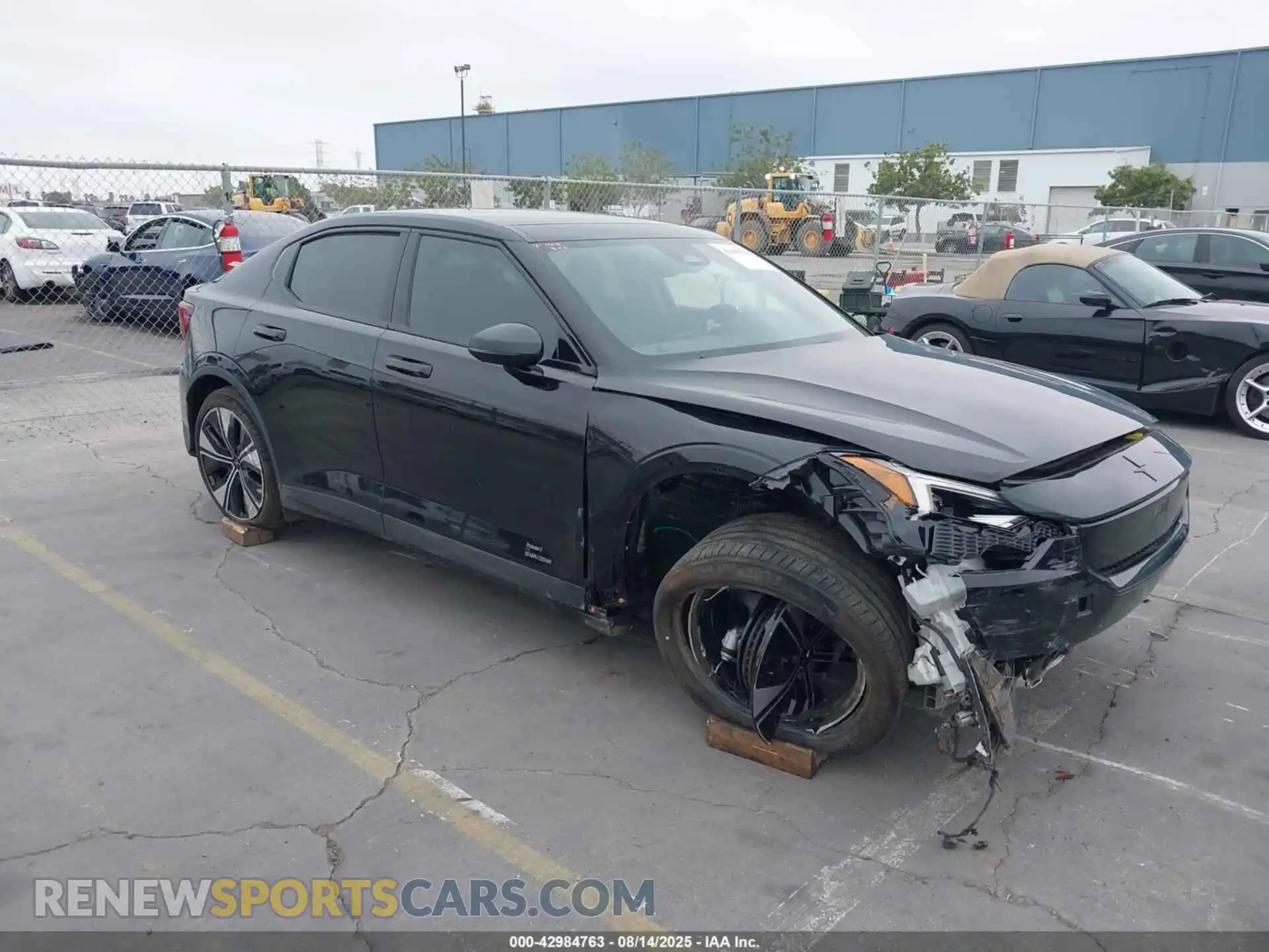 1 Photograph of a damaged car YSMFE3KA7RL228502 POLESTAR 2 2024