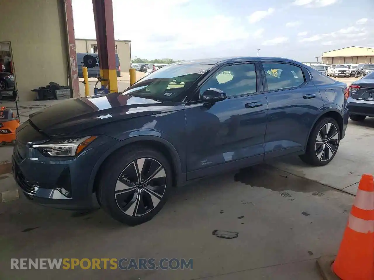 1 Photograph of a damaged car YSMFE3KA8RL213989 POLESTAR 2 2024