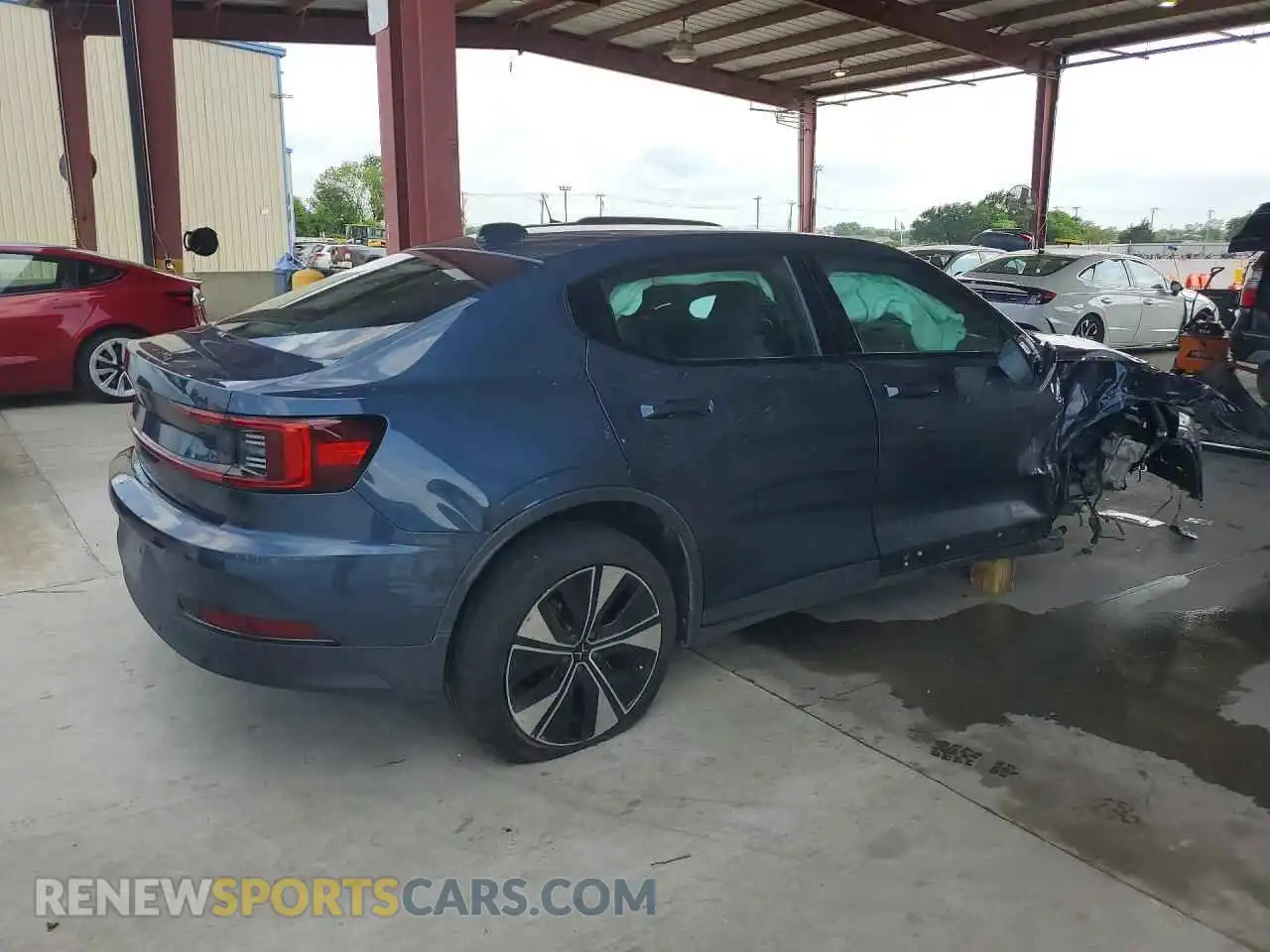 3 Photograph of a damaged car YSMFE3KA8RL213989 POLESTAR 2 2024