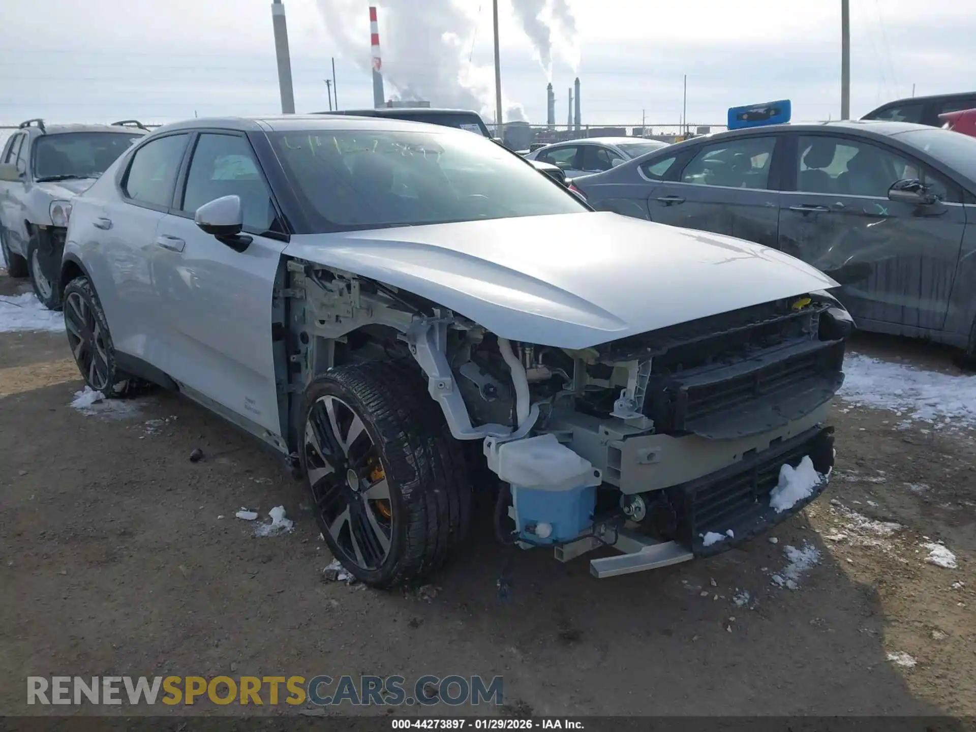 1 Photograph of a damaged car YSMFG3KA5RL219422 POLESTAR 2 2024