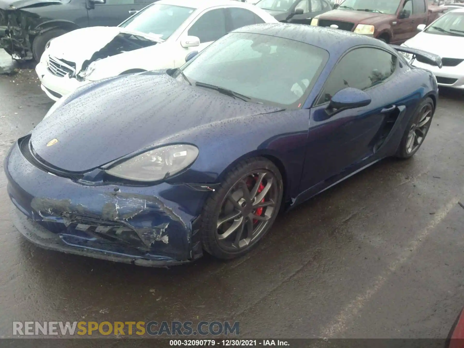 2 Photograph of a damaged car WP0AC2A84LS289470 PORSCHE 718 CAYMAN 2020