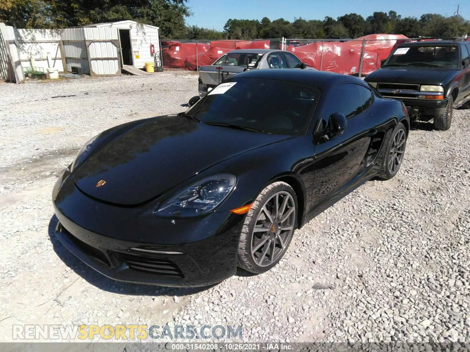 2 Photograph of a damaged car WP0AA2A86MS260477 PORSCHE 718 CAYMAN 2021