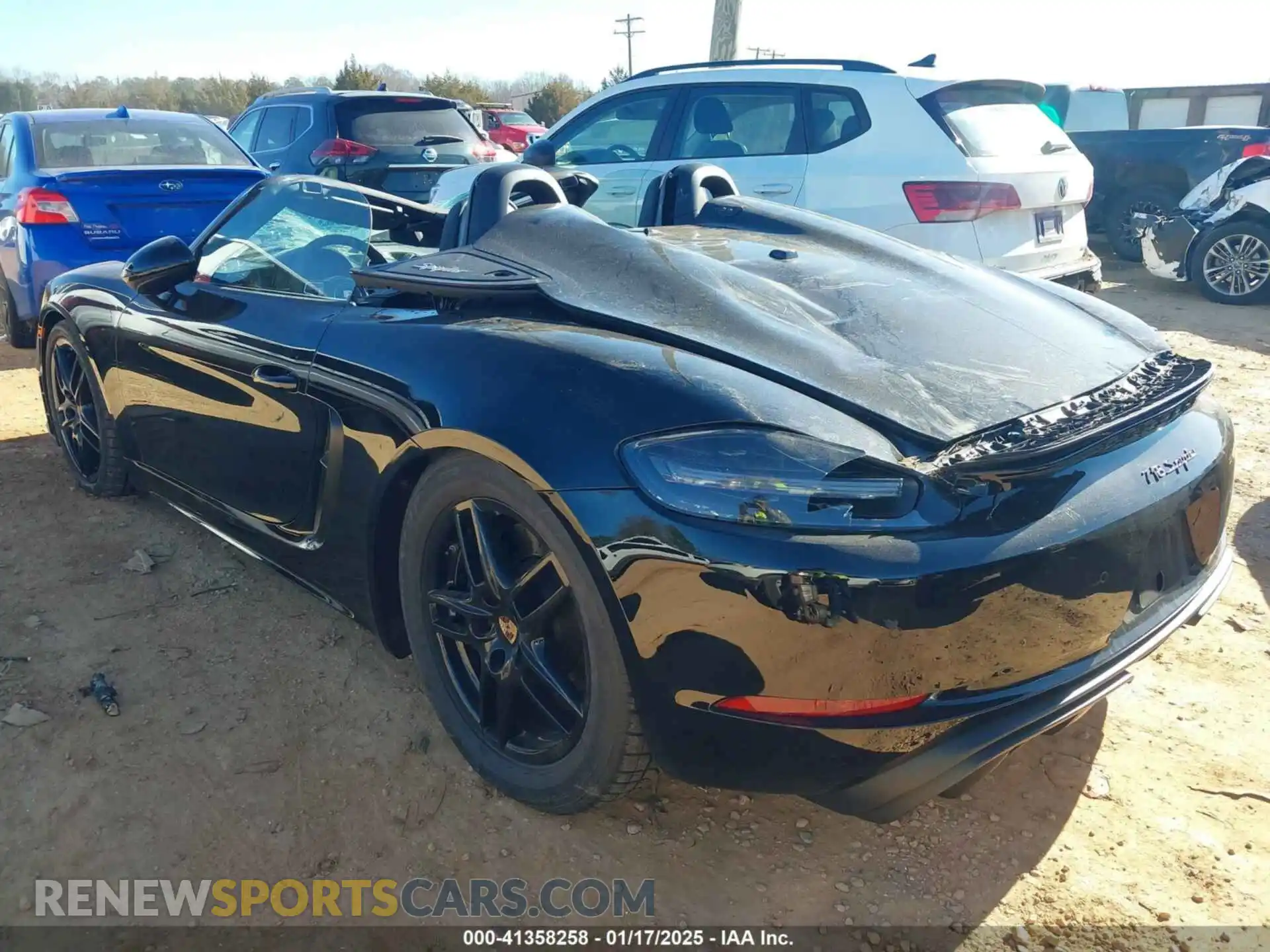 3 Photograph of a damaged car WP0CC2A81MS240303 PORSCHE 718 SPYDER 2021