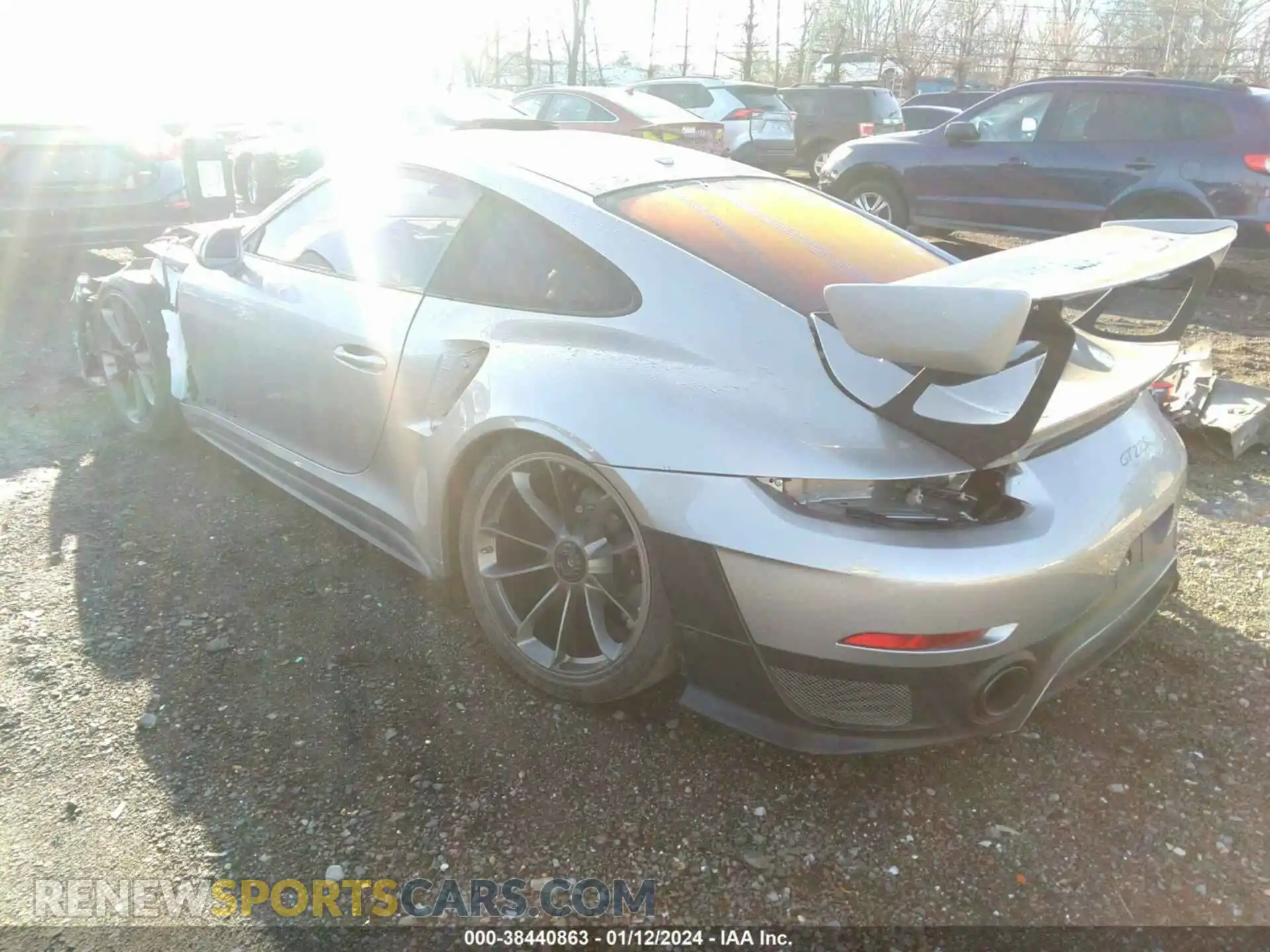 3 Photograph of a damaged car WP0AE2A93JS185228 PORSCHE 911 2018