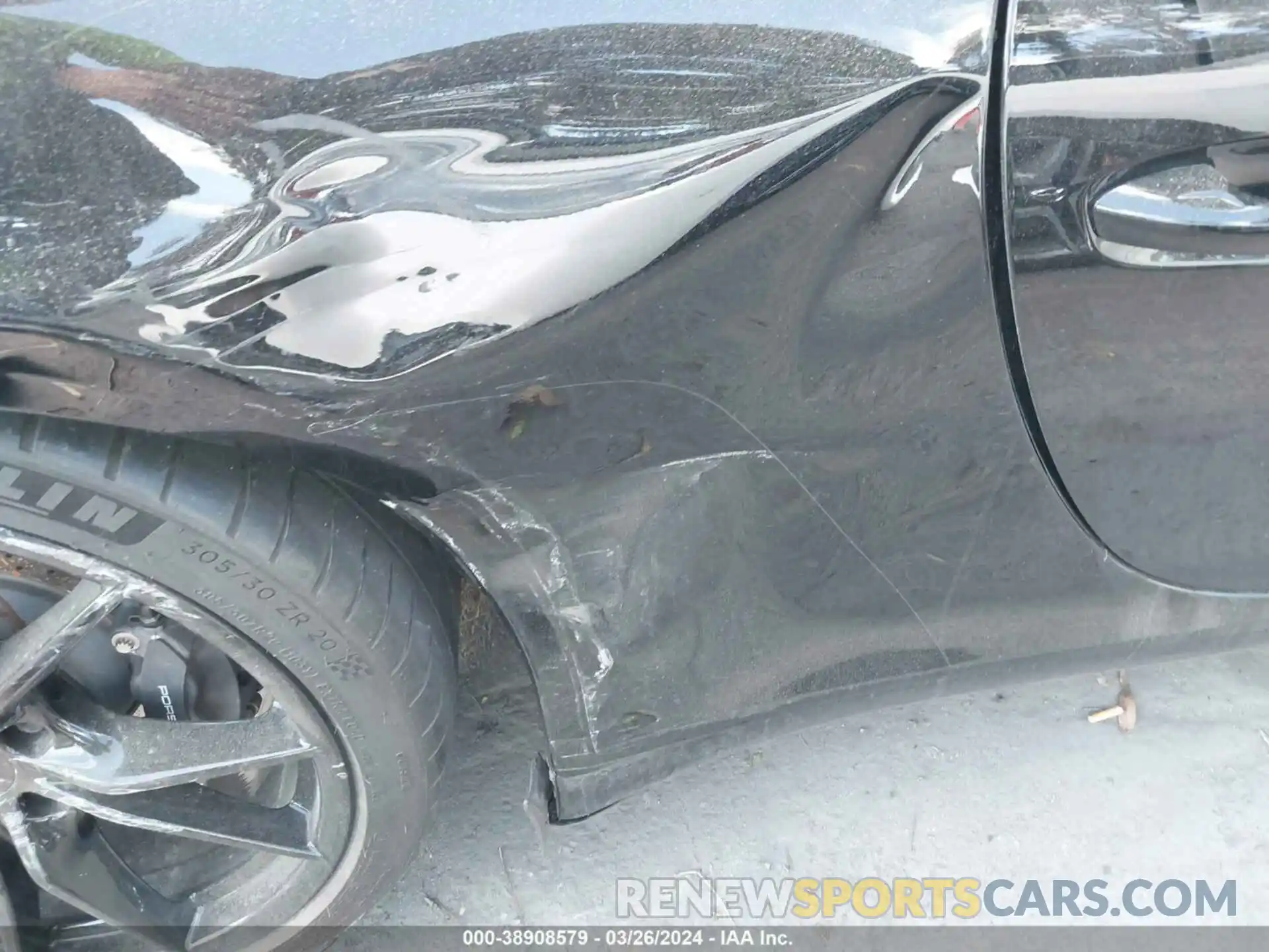 22 Photograph of a damaged car WP0AA2A93KS104306 PORSCHE 911 2019