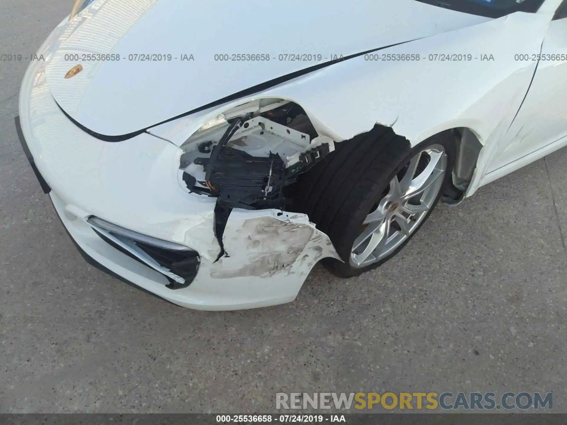 6 Photograph of a damaged car WP0CA2A97KS129153 PORSCHE 911 2019
