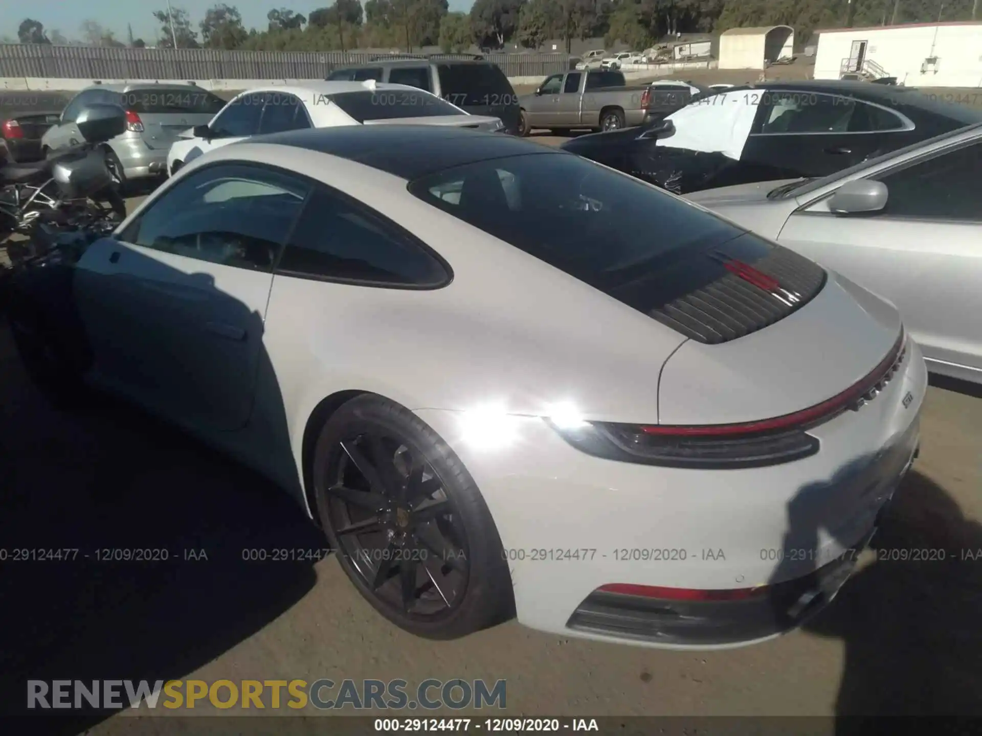 3 Photograph of a damaged car WP0AA2A9XLS205229 PORSCHE 911 2020