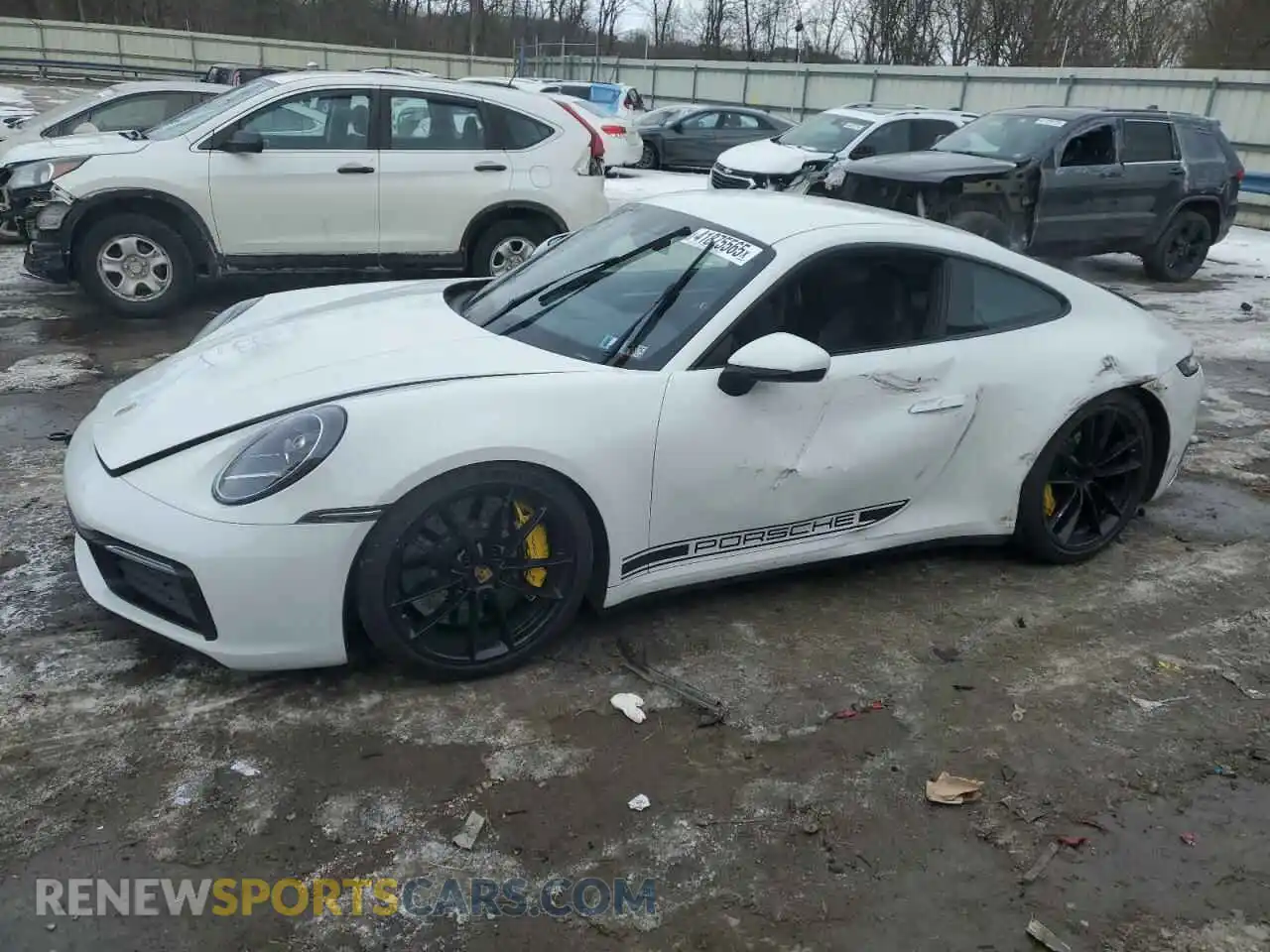 1 Photograph of a damaged car WP0AB2A90LS228449 PORSCHE 911 2020