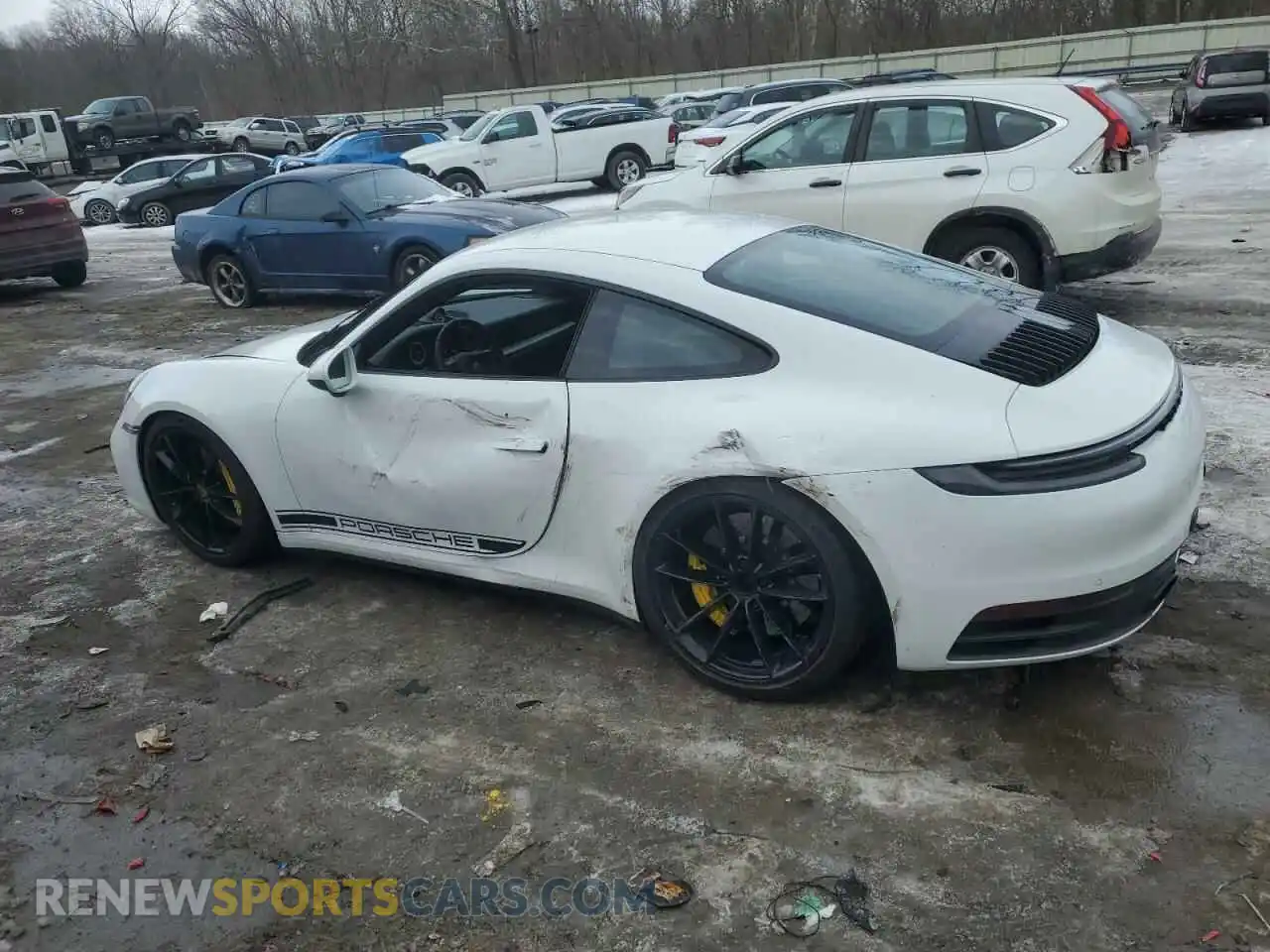 2 Photograph of a damaged car WP0AB2A90LS228449 PORSCHE 911 2020