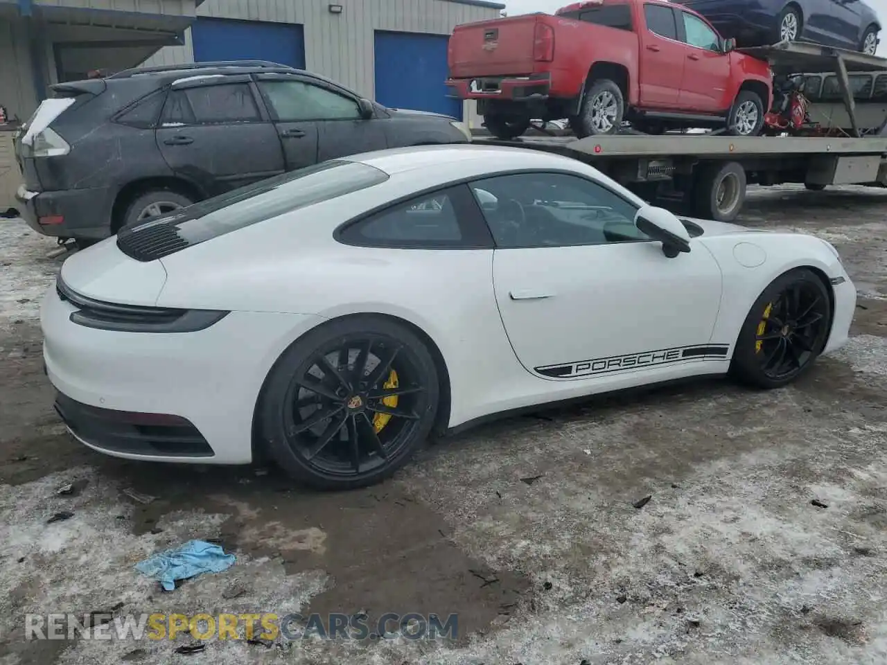 3 Photograph of a damaged car WP0AB2A90LS228449 PORSCHE 911 2020