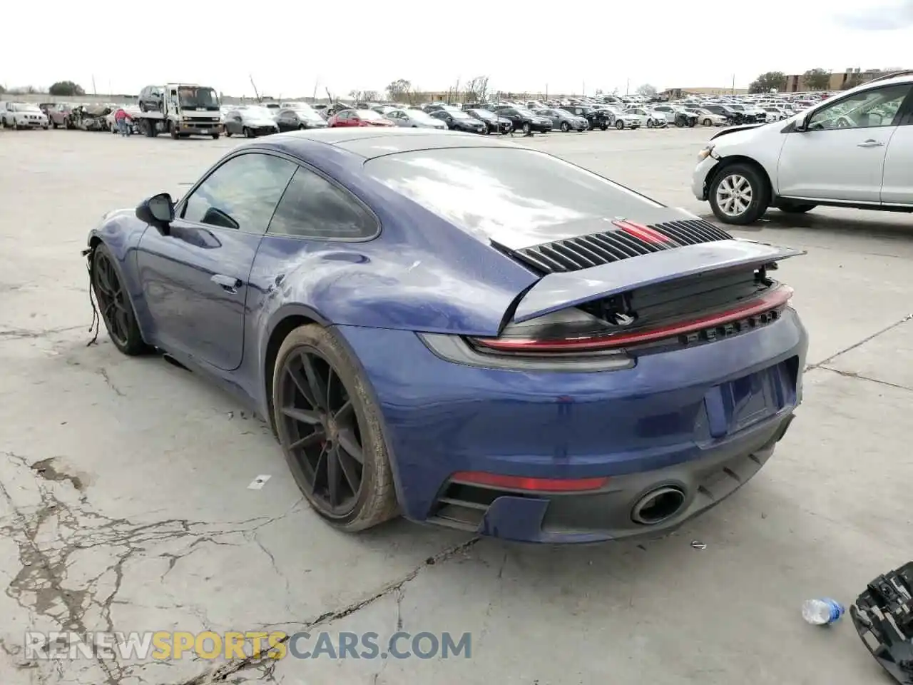 3 Photograph of a damaged car WP0AB2A94LS226509 PORSCHE 911 2020