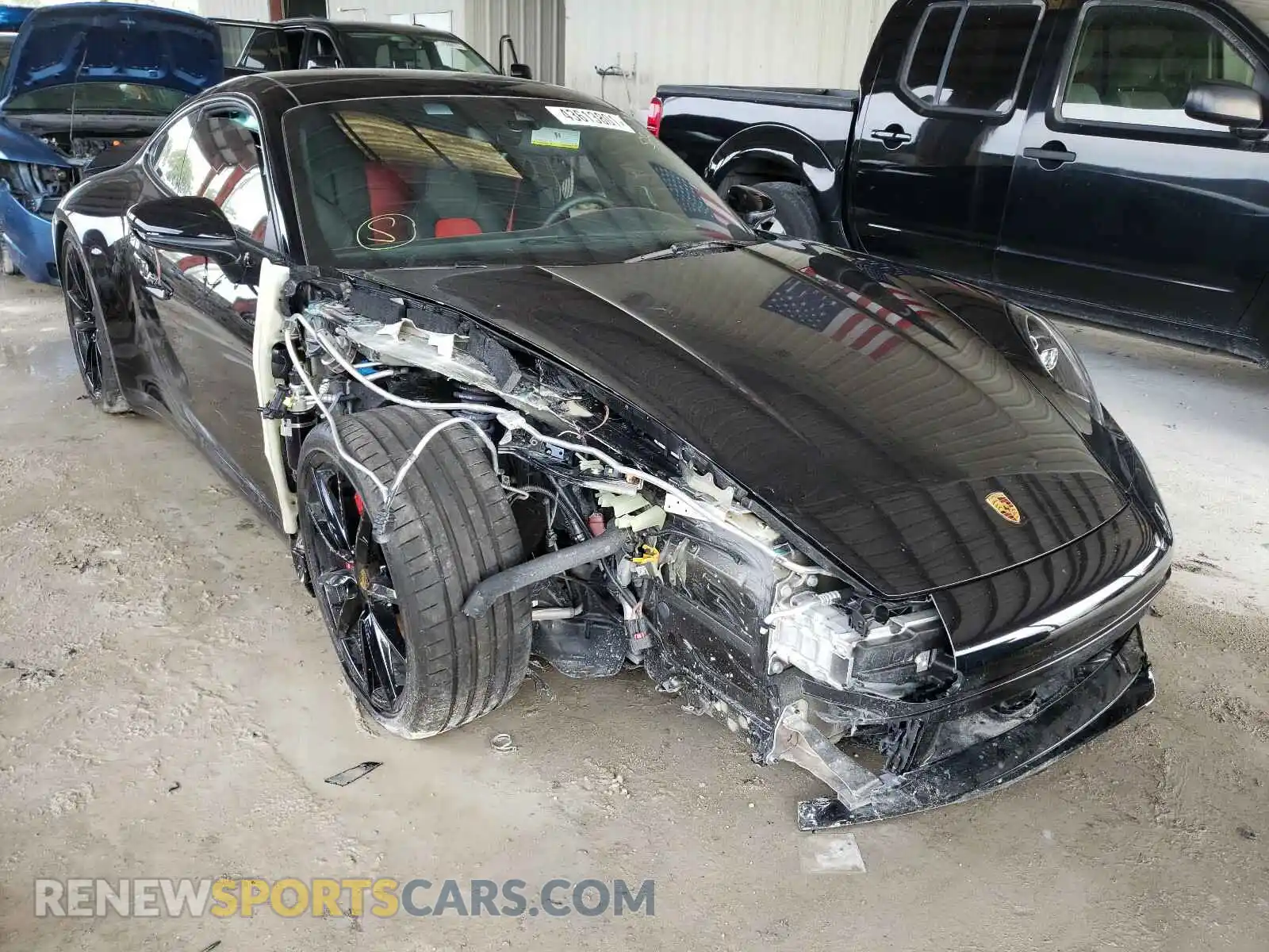 1 Photograph of a damaged car WP0AB2A96LS229864 PORSCHE 911 2020