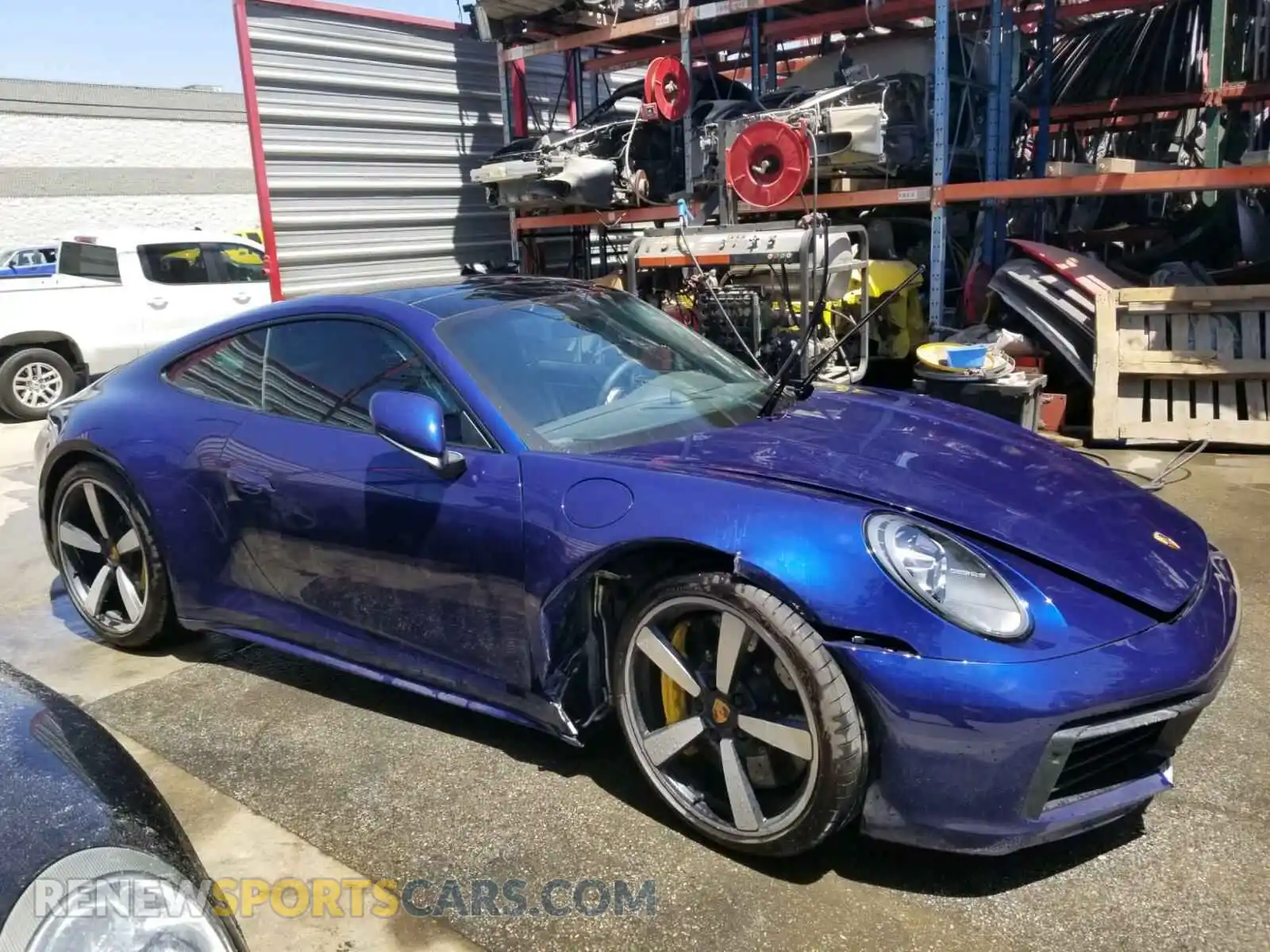 2 Photograph of a damaged car WP0AB2A97LS225578 PORSCHE 911 2020