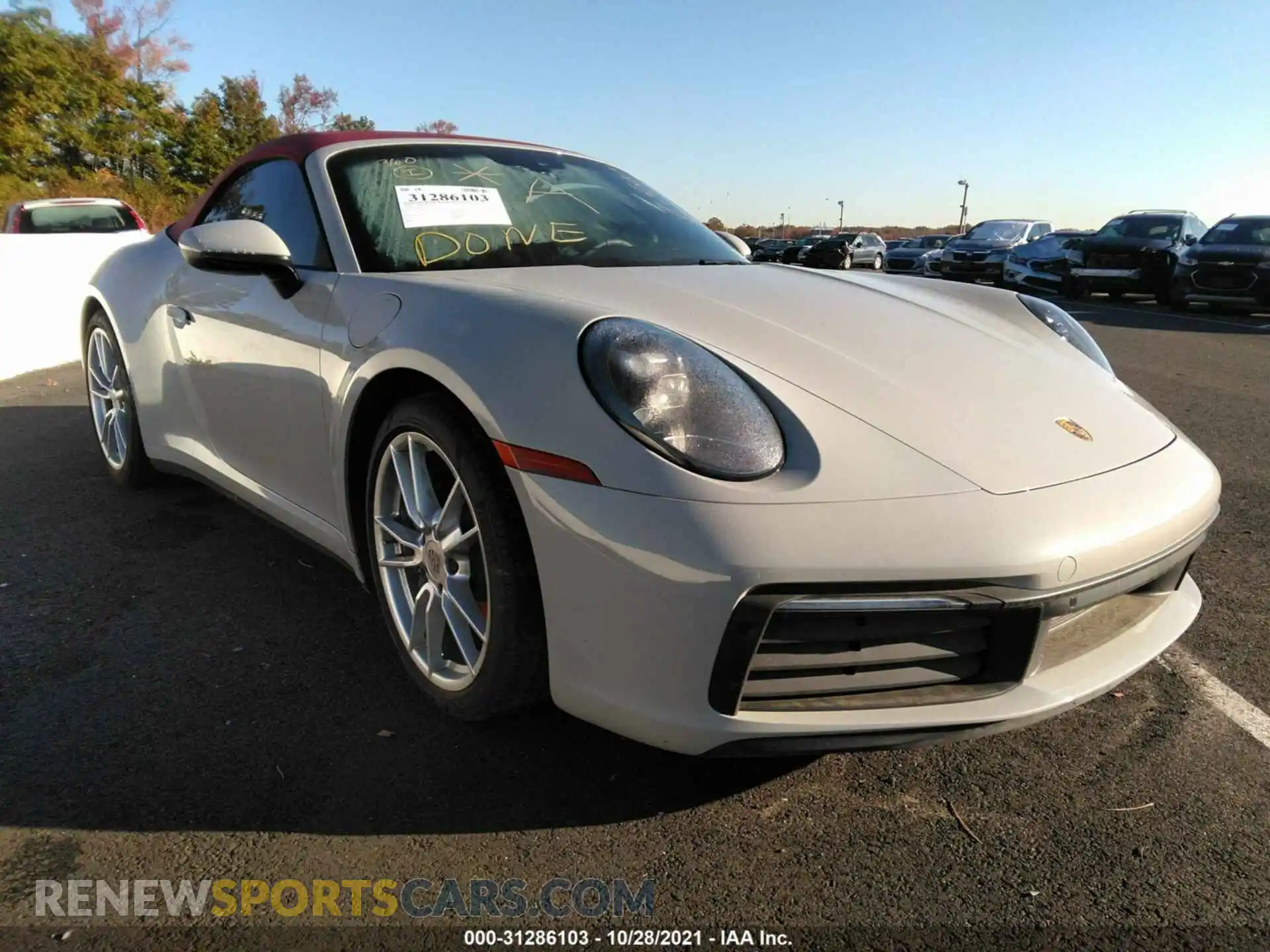 2 Photograph of a damaged car WP0CA2A92LS251839 PORSCHE 911 2020