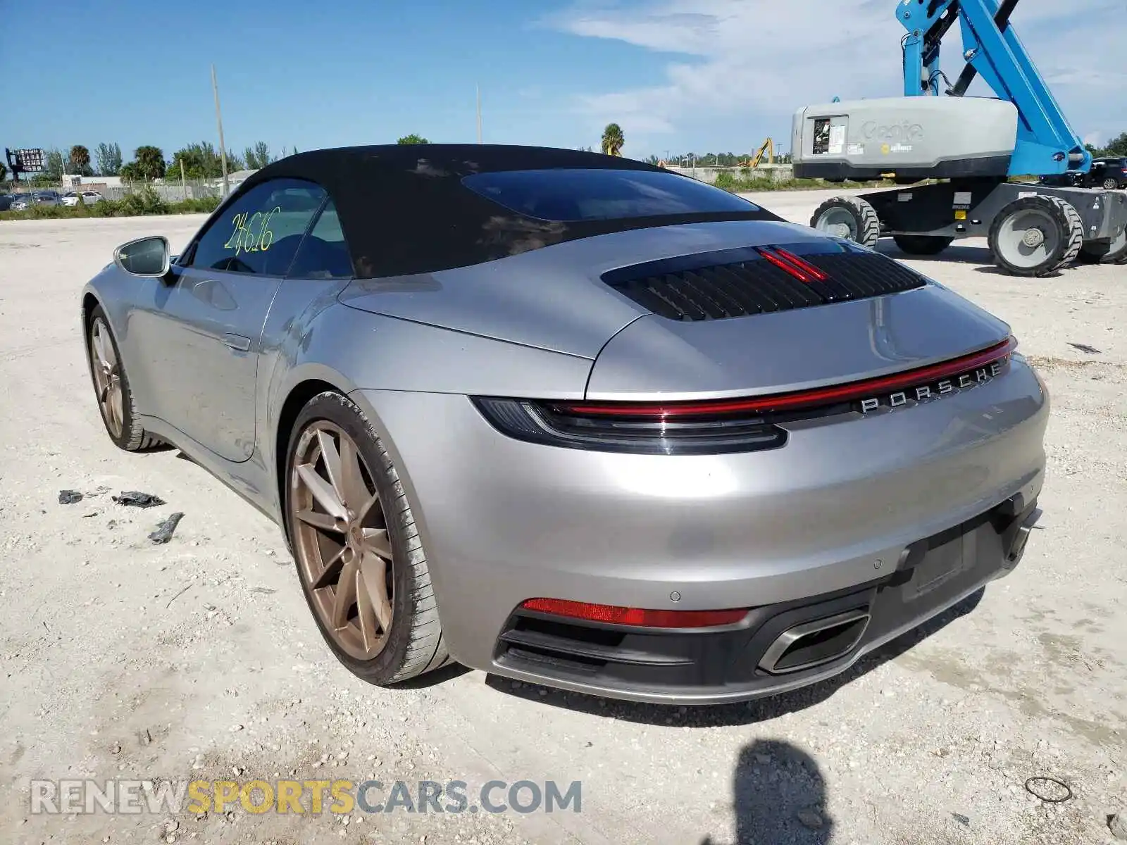 3 Photograph of a damaged car WP0CA2A9XLS251071 PORSCHE 911 2020