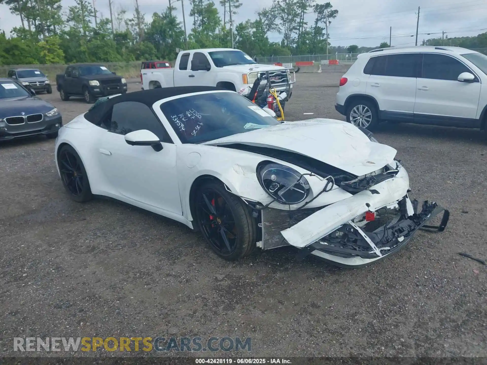 1 Фотография поврежденного автомобиля WP0CB2A90LS263324 PORSCHE 911 2020