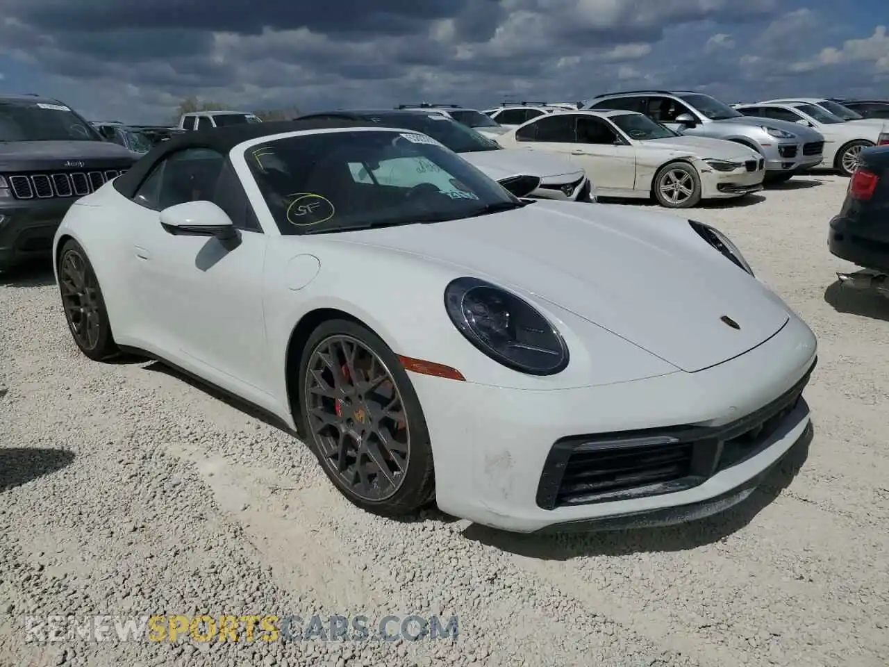 1 Photograph of a damaged car WP0CB2A97LS263787 PORSCHE 911 2020