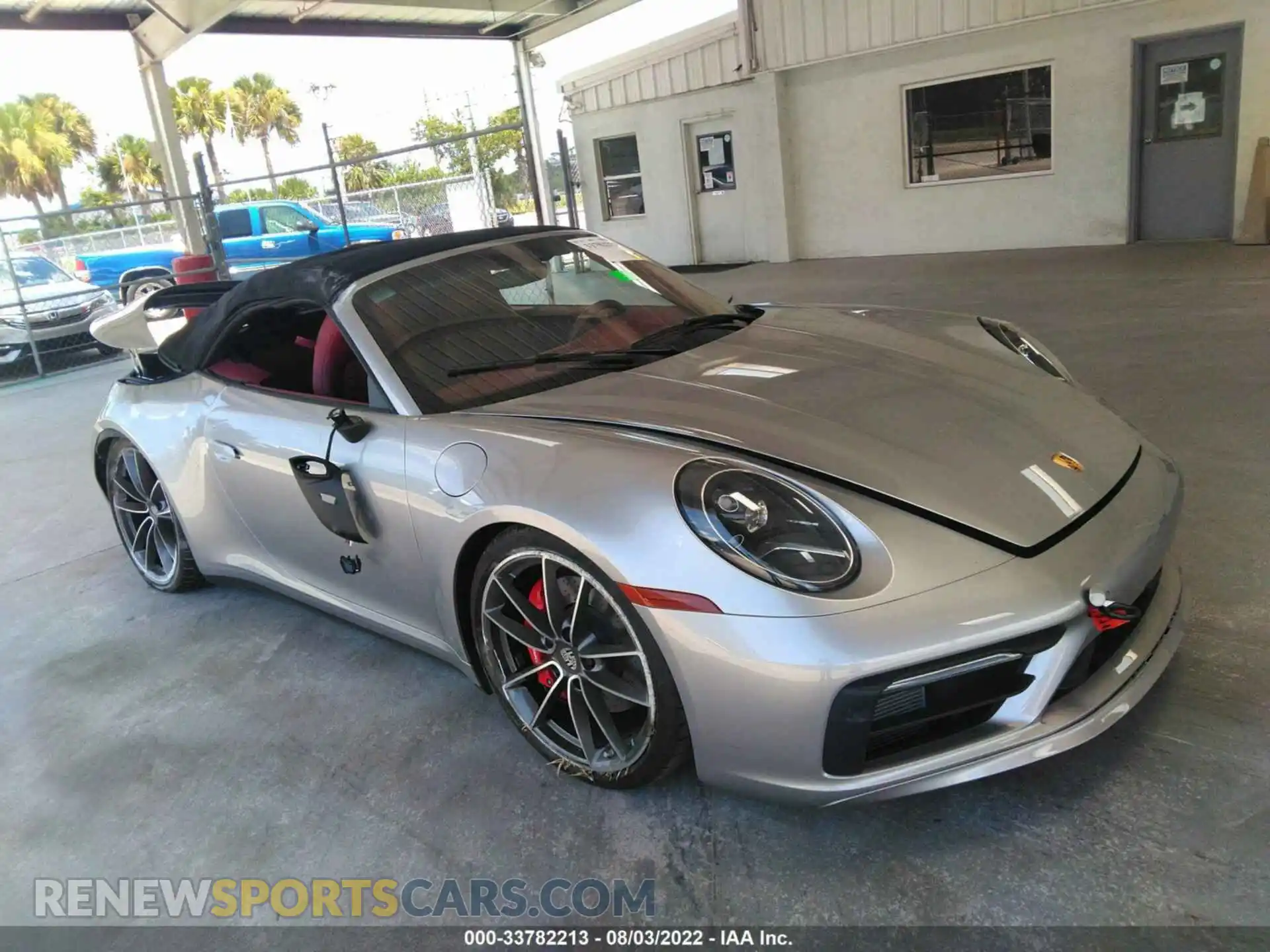 1 Photograph of a damaged car WP0CB2A98LS263104 PORSCHE 911 2020