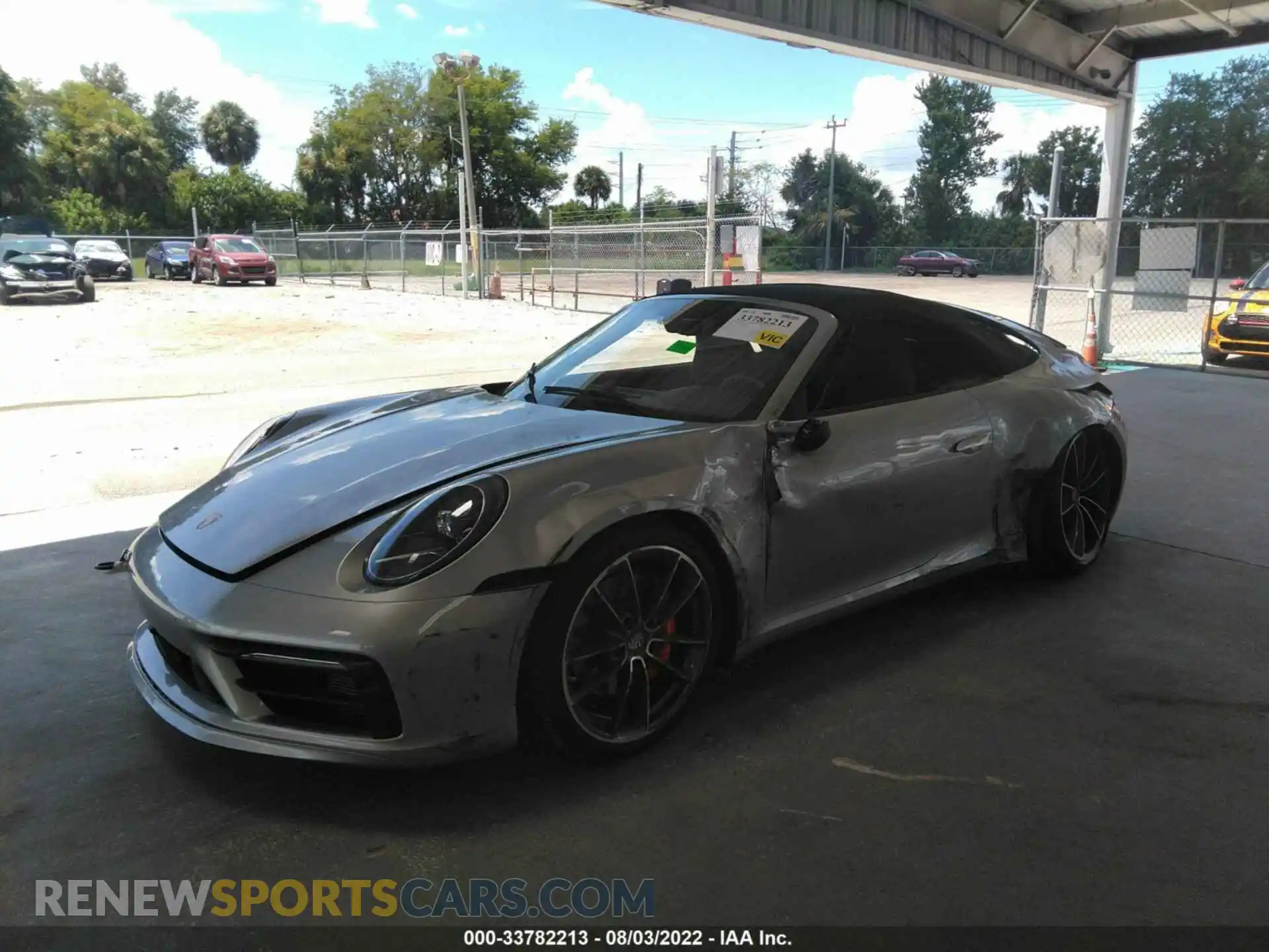 2 Photograph of a damaged car WP0CB2A98LS263104 PORSCHE 911 2020