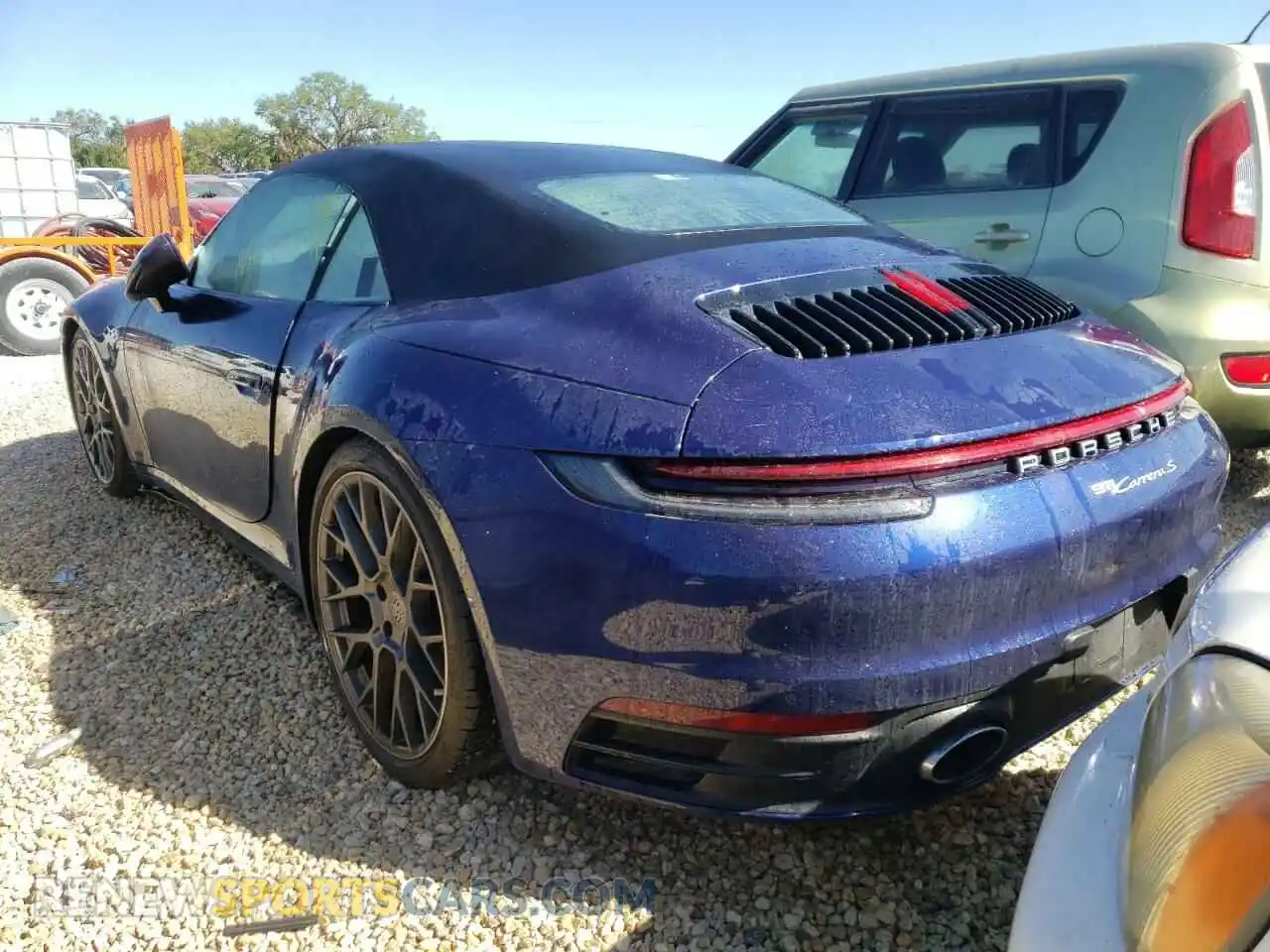 3 Photograph of a damaged car WP0CB2A99LS262415 PORSCHE 911 2020