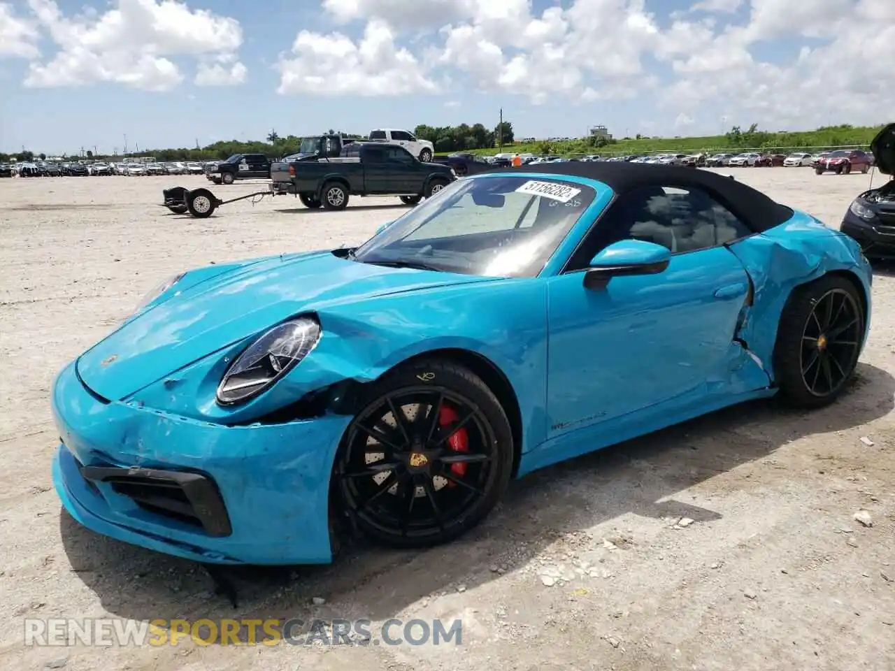 2 Photograph of a damaged car WP0CB2A9XLS263721 PORSCHE 911 2020