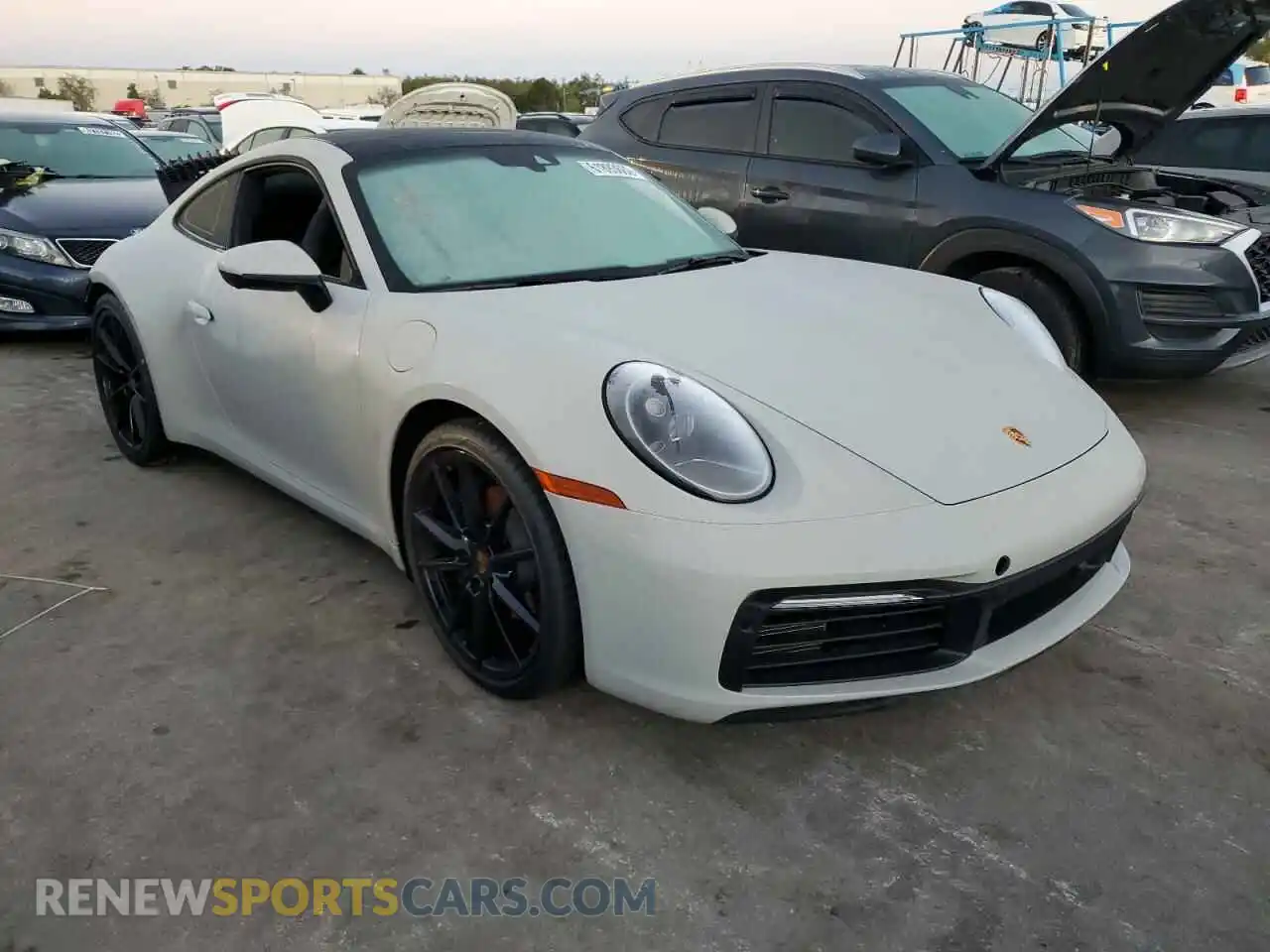 1 fotografías del automóvil dañado WP0AA2A90MS206178 PORSCHE 911 2021