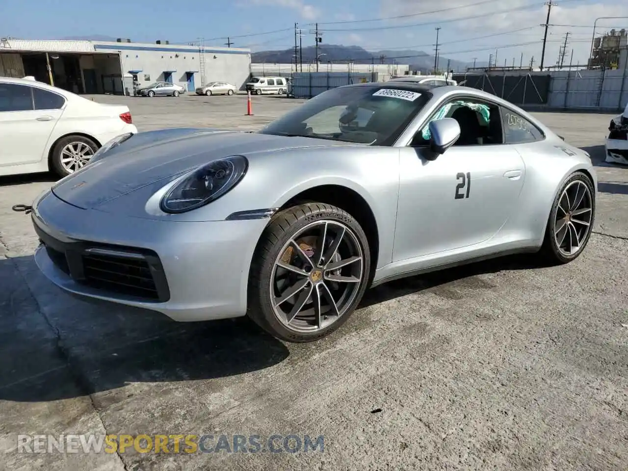 1 fotografías del automóvil dañado WP0AA2A93MS205381 PORSCHE 911 2021