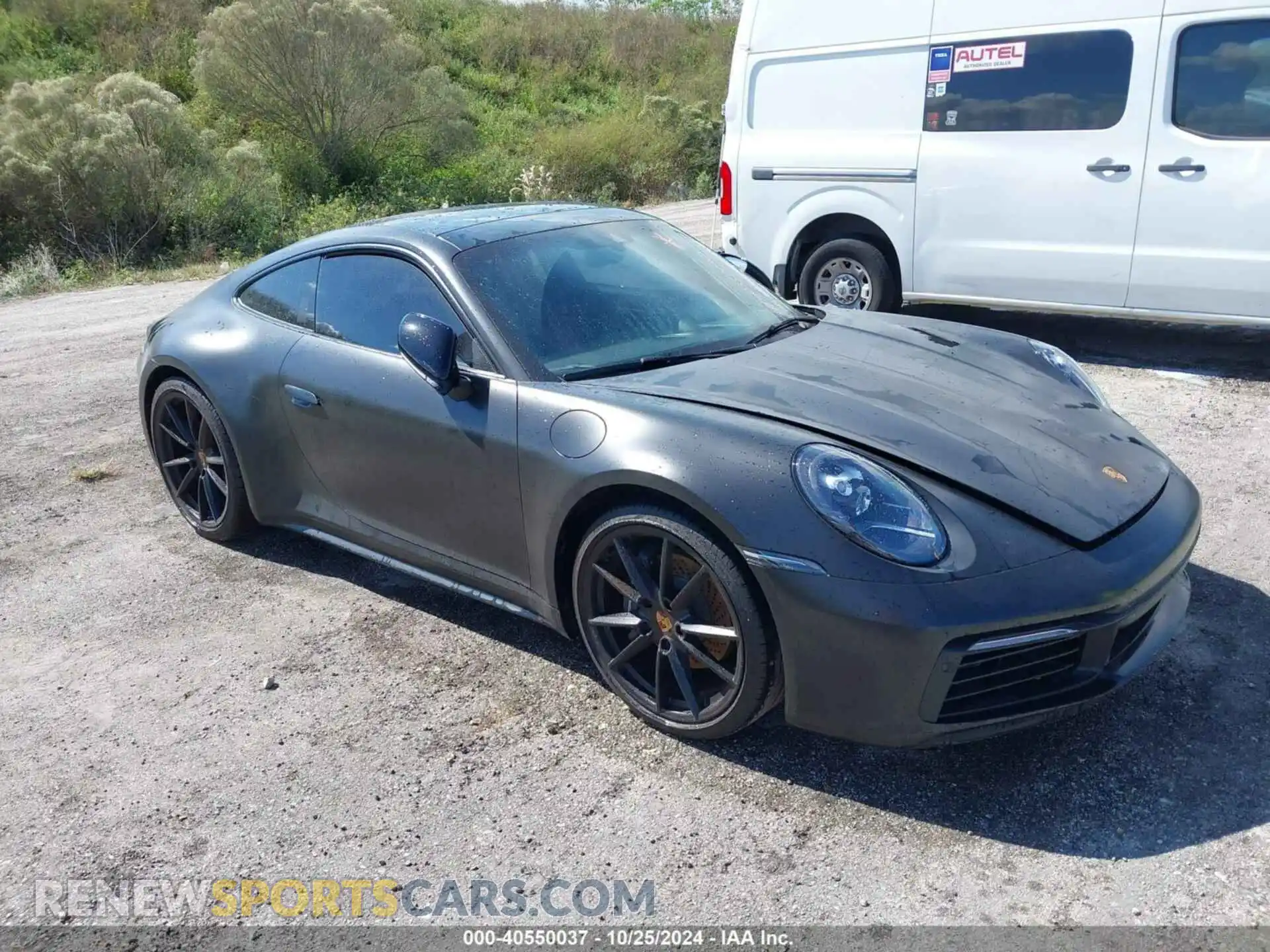 1 Photograph of a damaged car WP0AA2A94MS205437 PORSCHE 911 2021