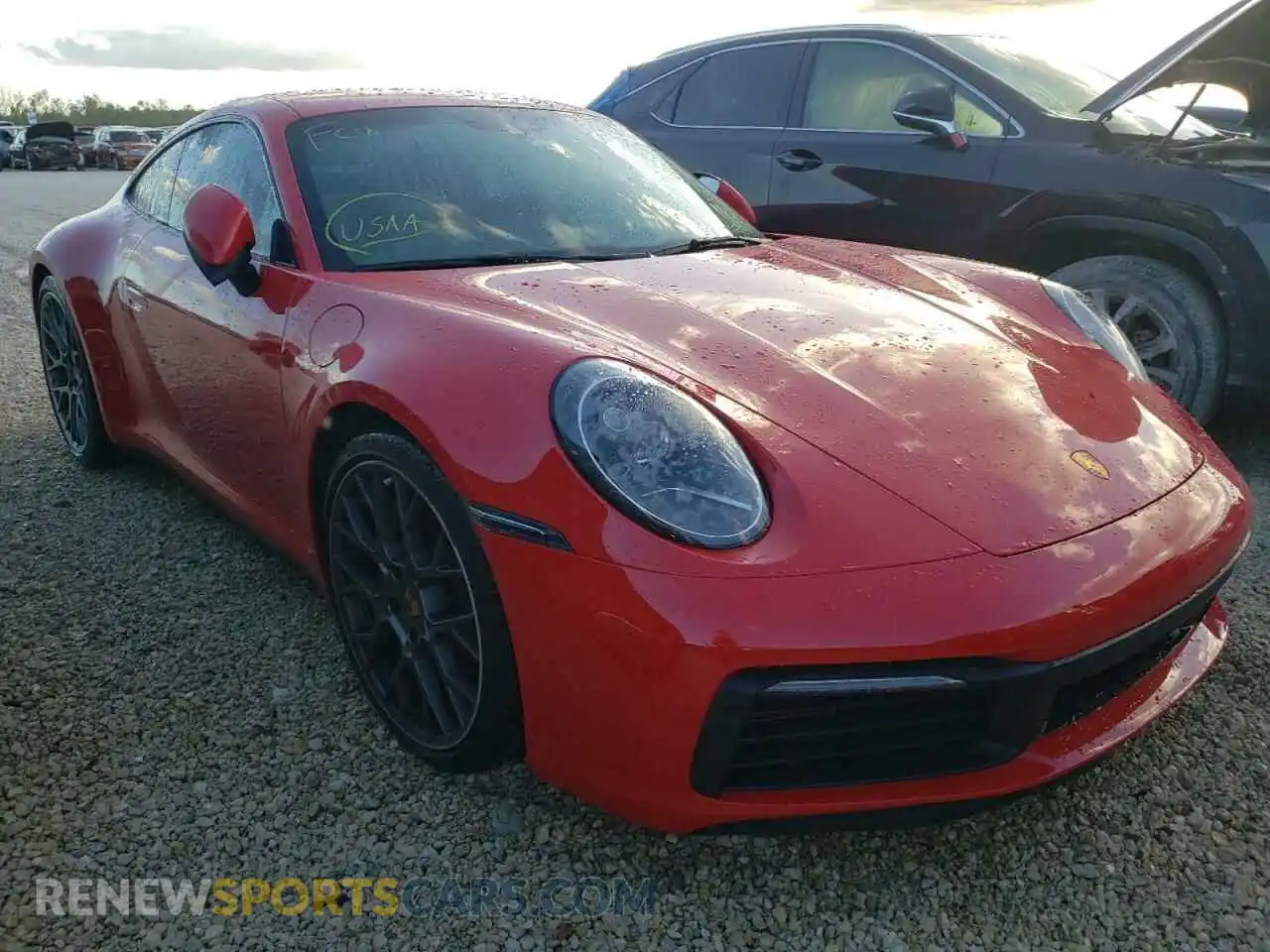 1 fotografías del automóvil dañado WP0AA2A95MS205253 PORSCHE 911 2021