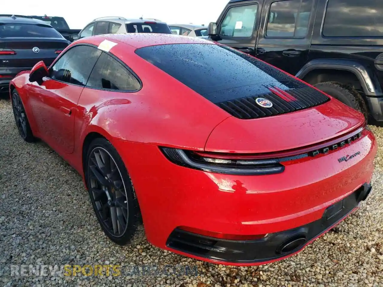 3 fotografías del automóvil dañado WP0AA2A95MS205253 PORSCHE 911 2021