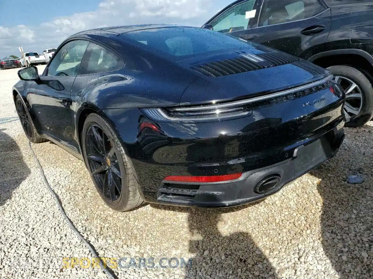 3 fotografías del automóvil dañado WP0AA2A95MS205723 PORSCHE 911 2021