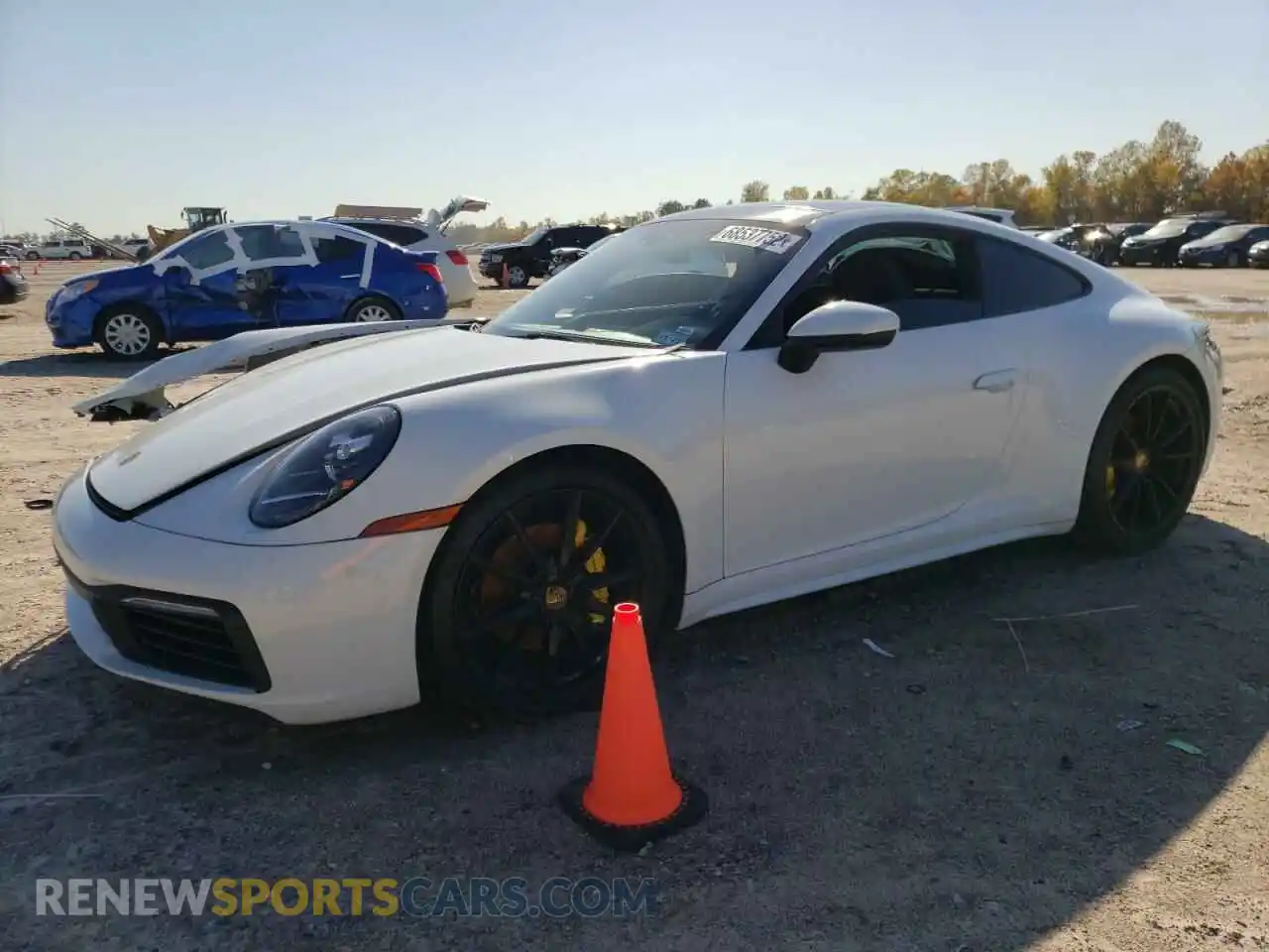 1 fotografías del automóvil dañado WP0AA2A9XMS205314 PORSCHE 911 2021