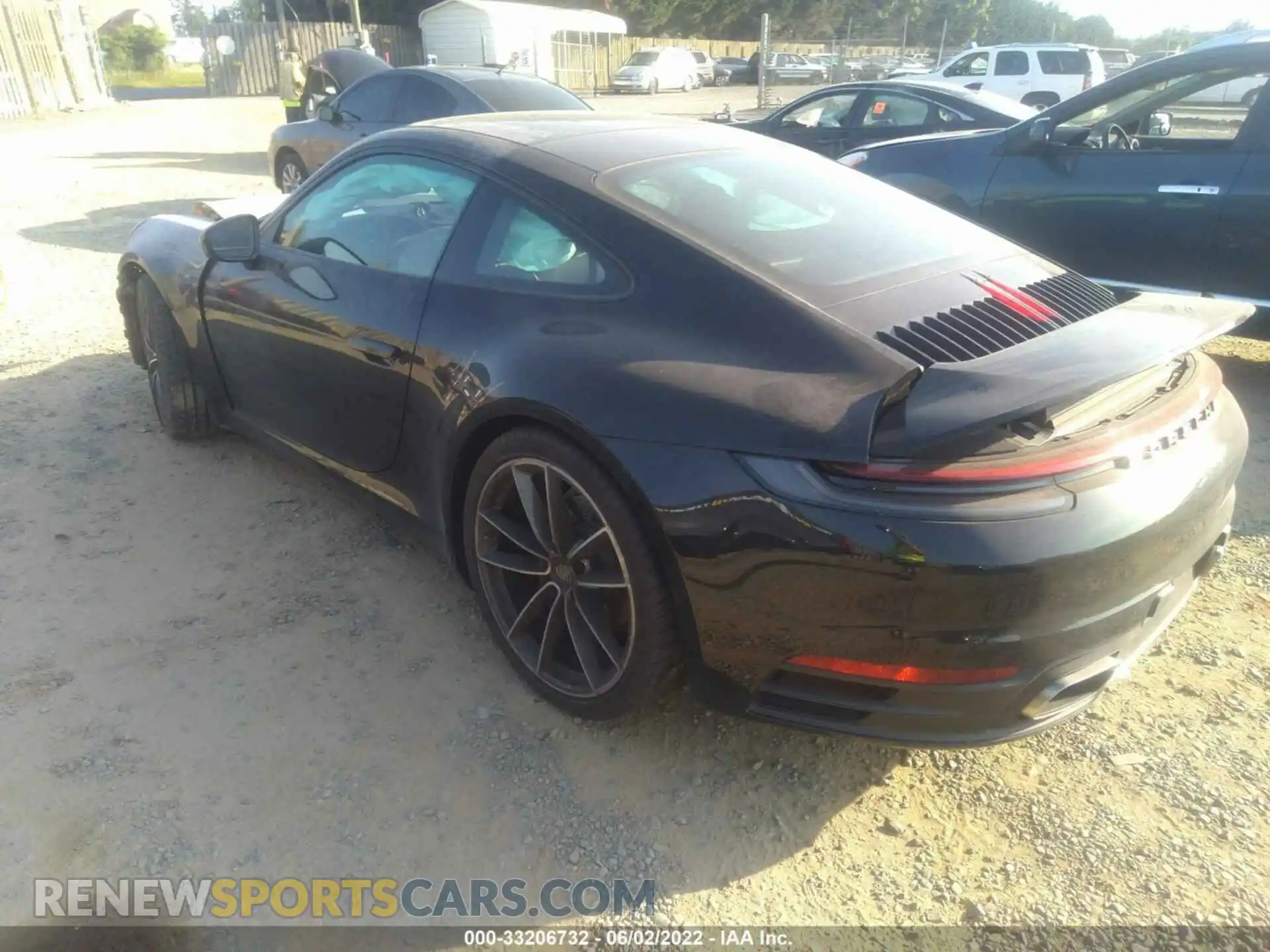 3 Photograph of a damaged car WP0AA2A9XMS205829 PORSCHE 911 2021