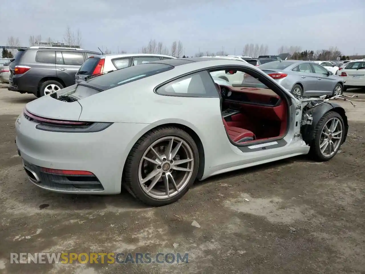 3 Photograph of a damaged car WP0AA2A9XMS205961 PORSCHE 911 2021