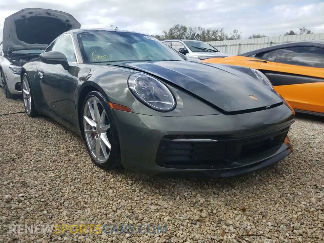 1 fotografías del automóvil dañado WP0AB2A91MS221513 PORSCHE 911 2021